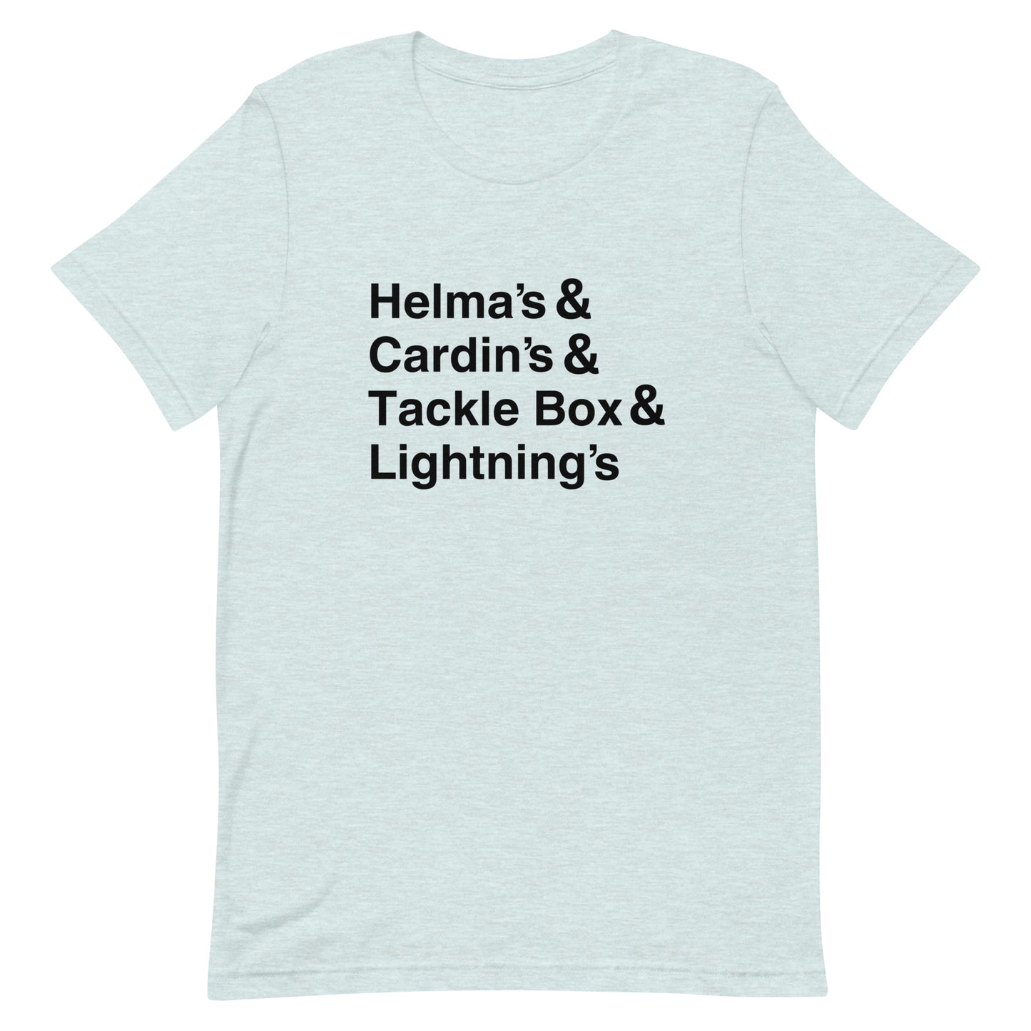 Childhood East Knox Restaurants Unisex t-shirt