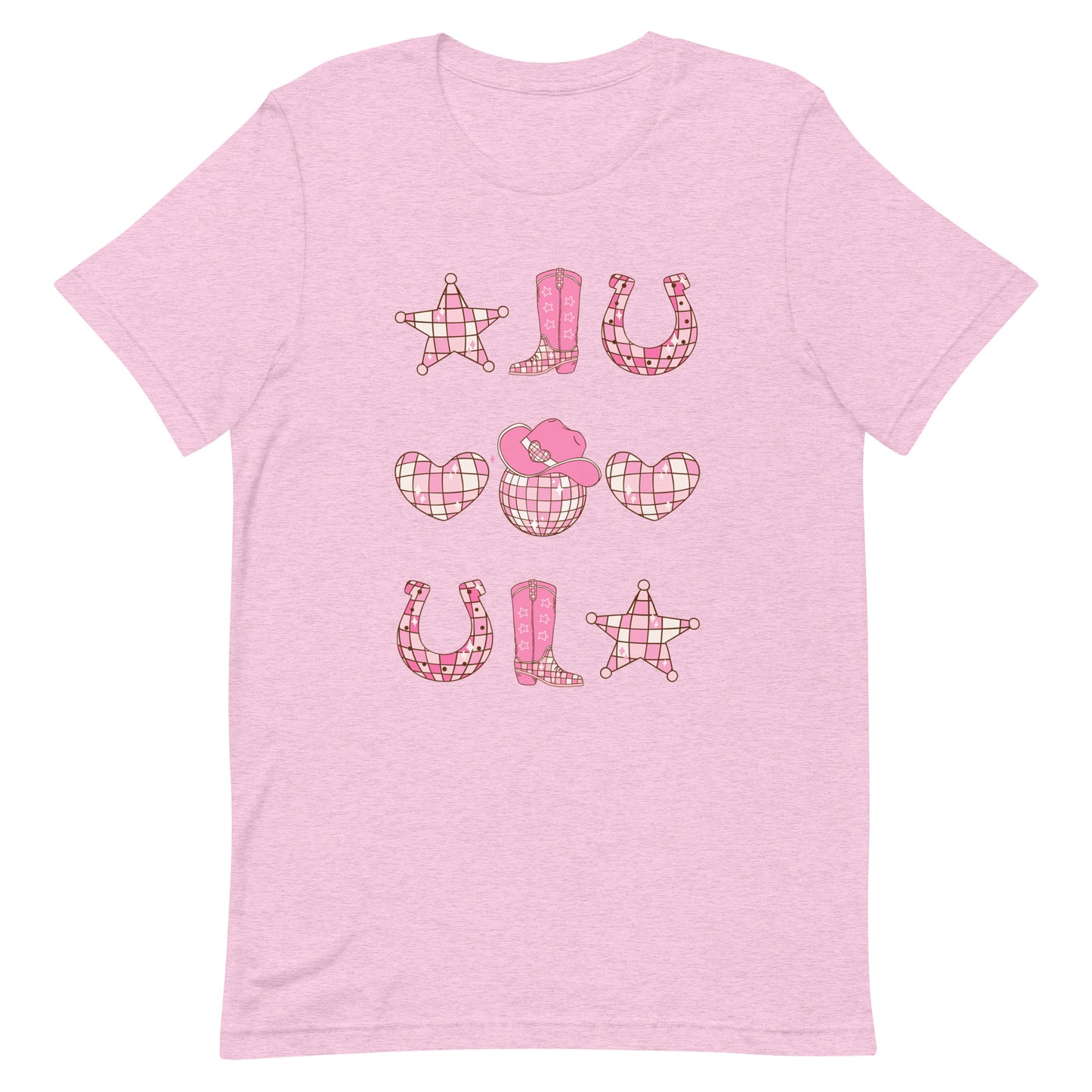 Disco Cowgirl Unisex t-shirt