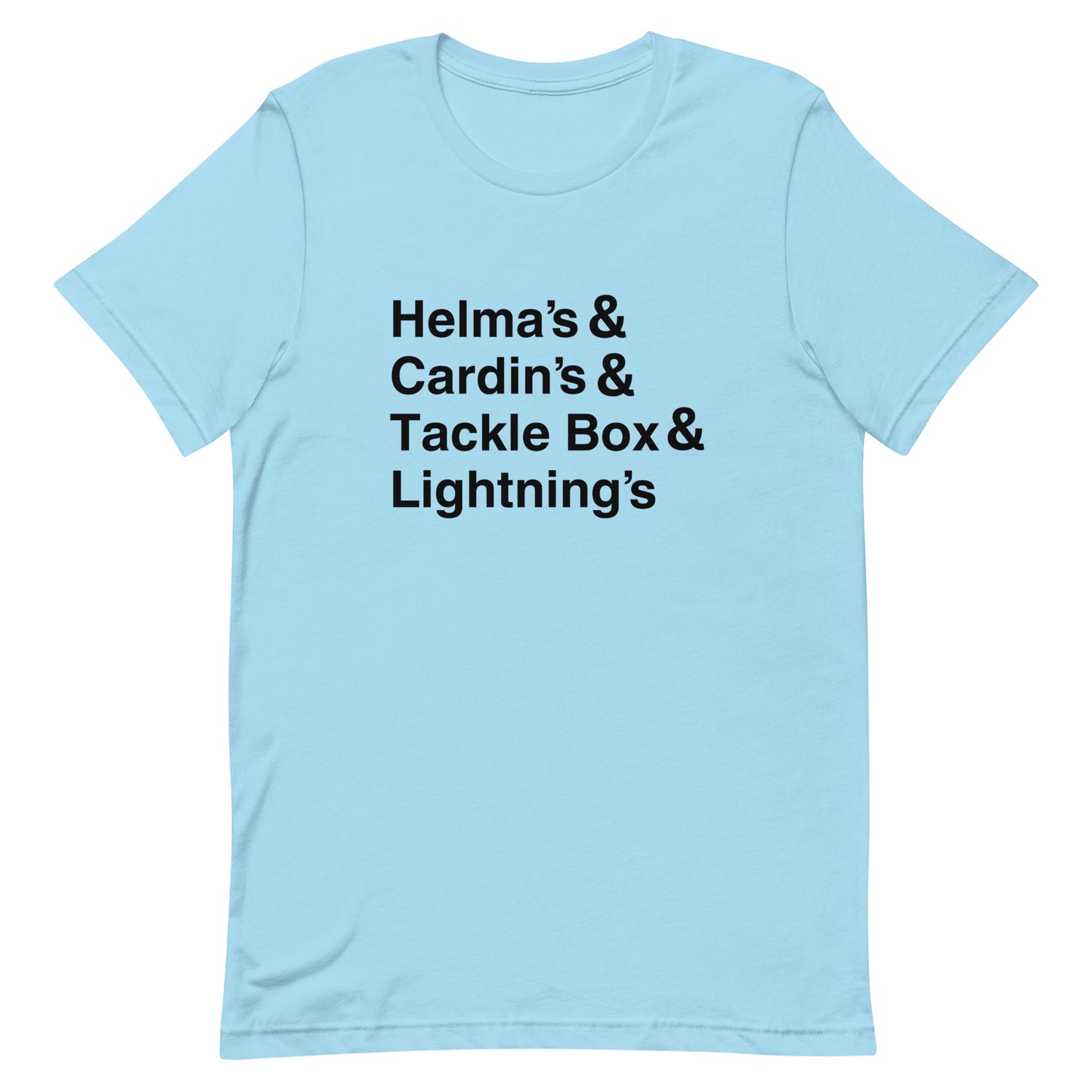 Childhood East Knox Restaurants Unisex t-shirt
