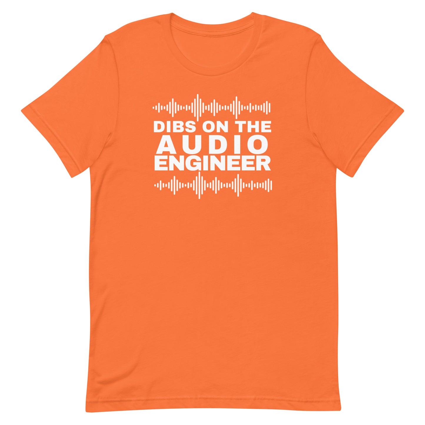 DIBS on the Audio Engineer Unisex t-shirt