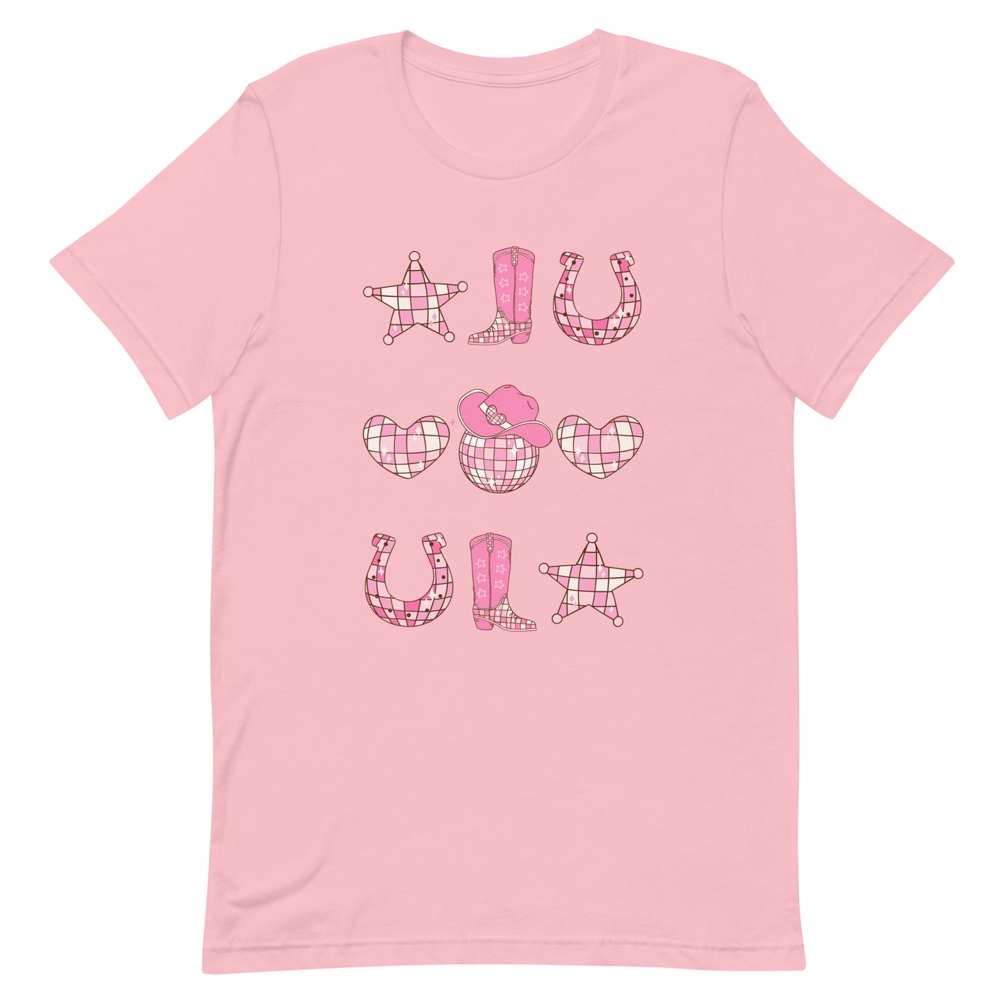 Disco Cowgirl Unisex t-shirt