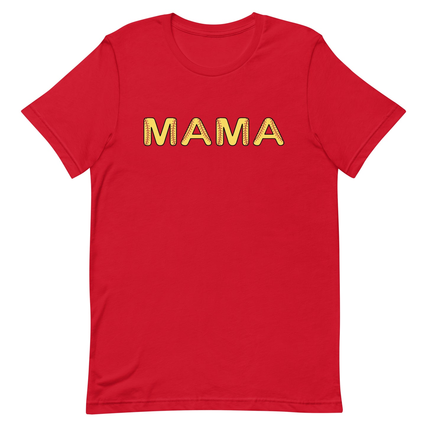 Softball MAMA Adult Unisex t-shirt
