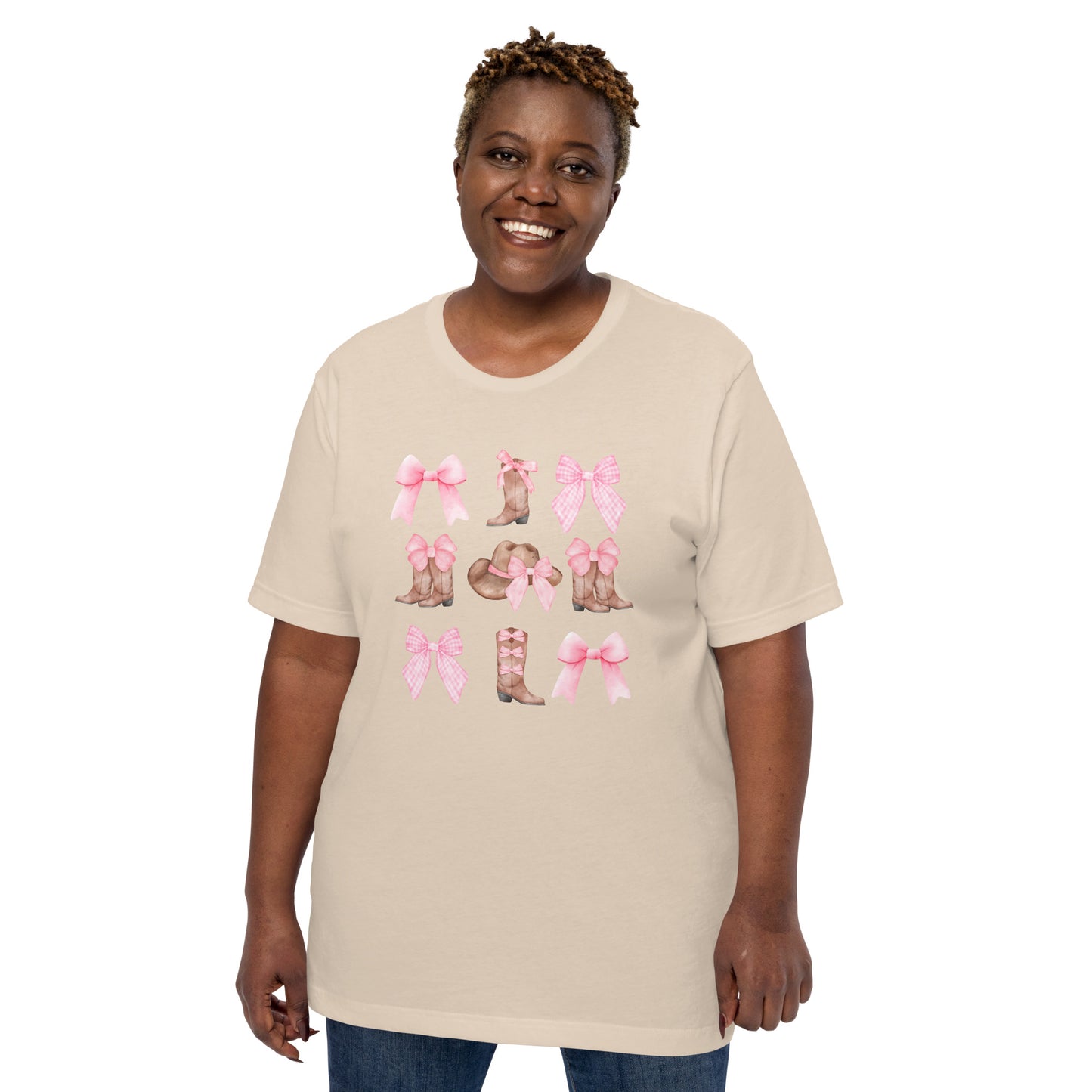 Boots n Bows Unisex t-shirt