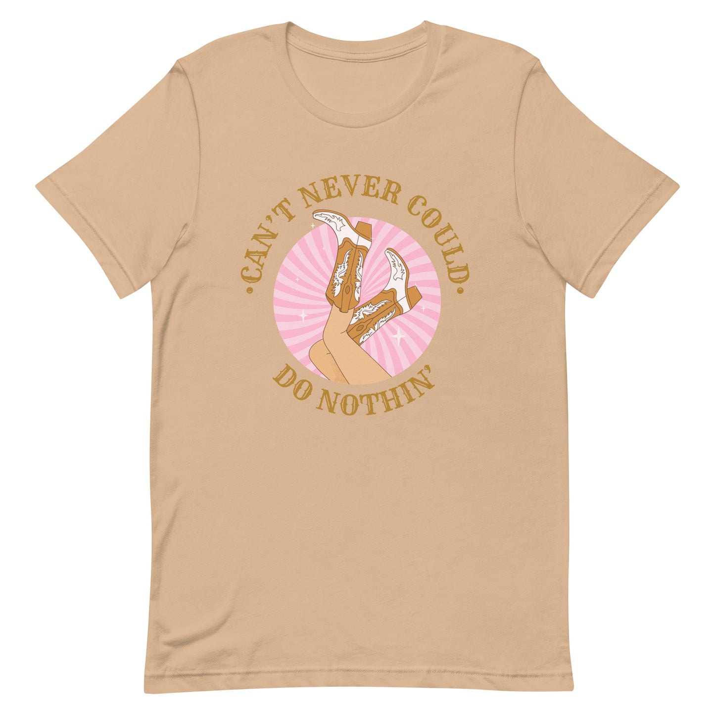 Can't Never Could Cowgirl Unisex t-shirt