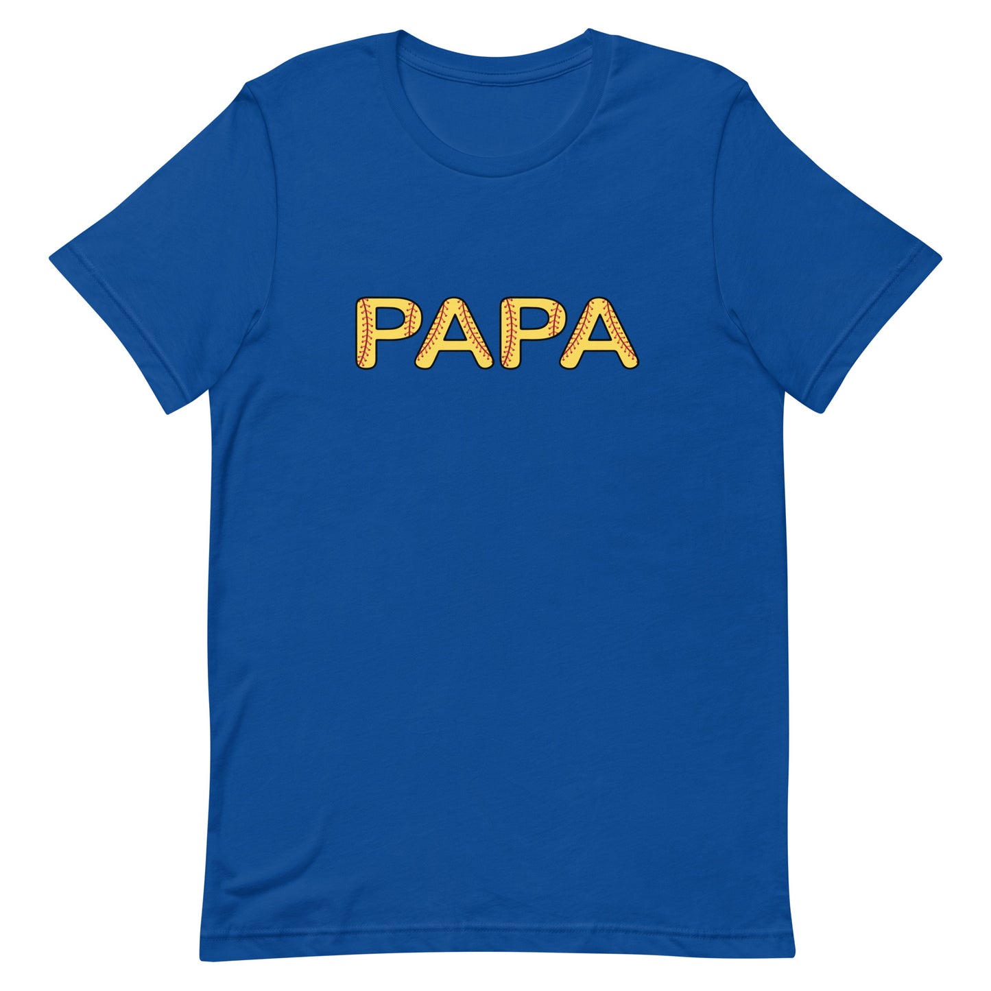 Softball PAPA Unisex t-shirt