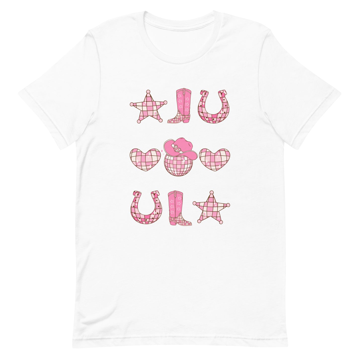 Disco Cowgirl Unisex t-shirt