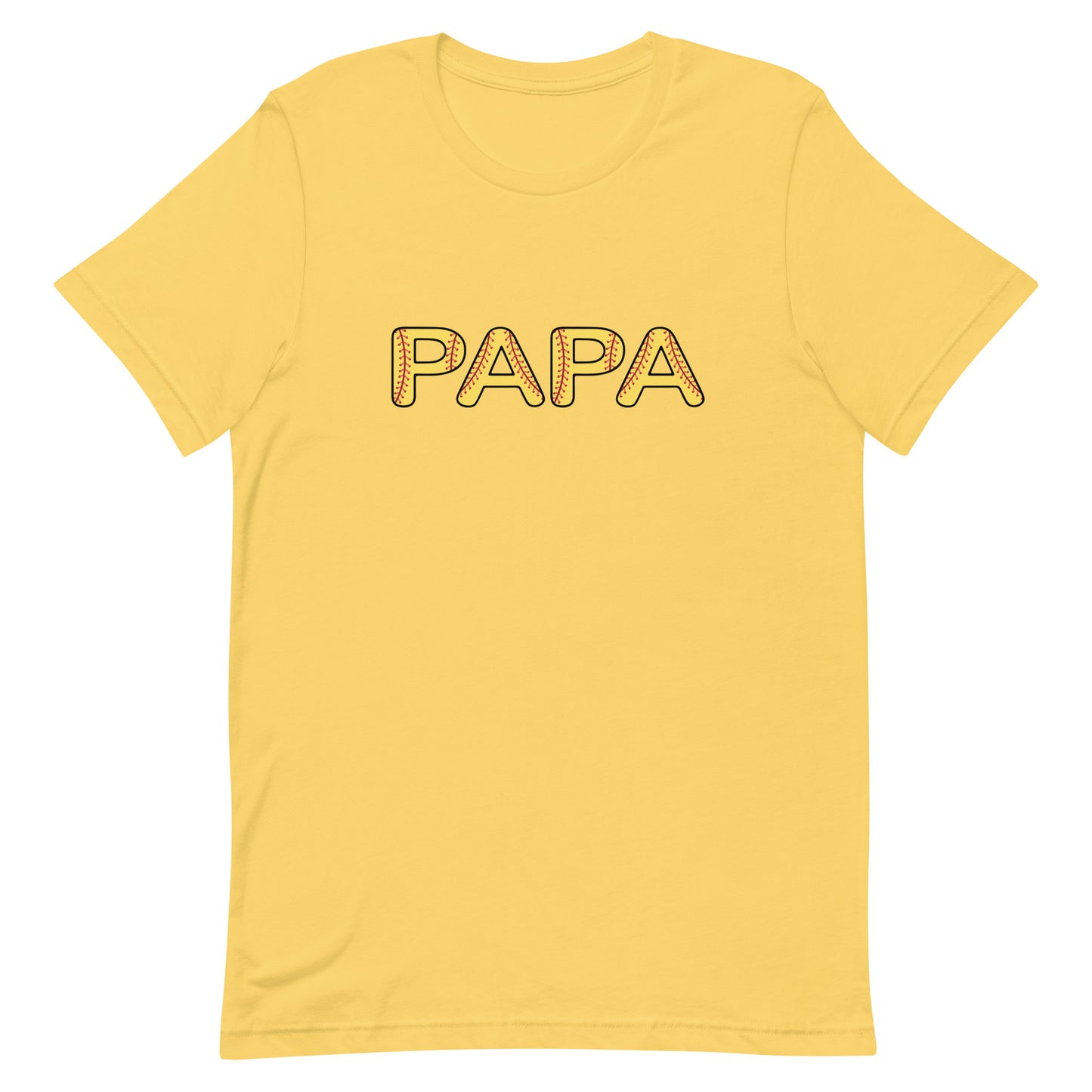 Softball PAPA Unisex t-shirt