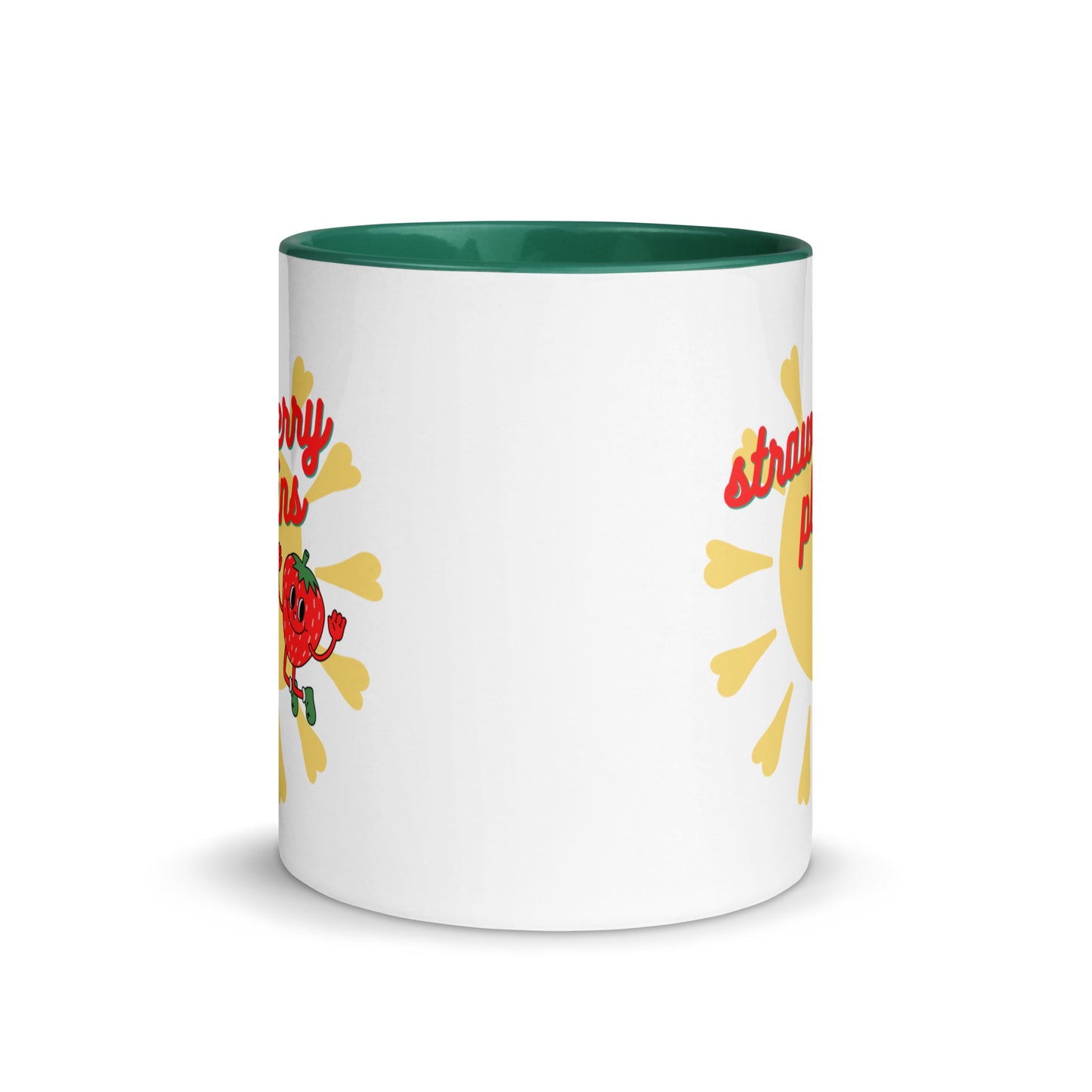 Strawberry Plains Sunshine Mug with Color Inside