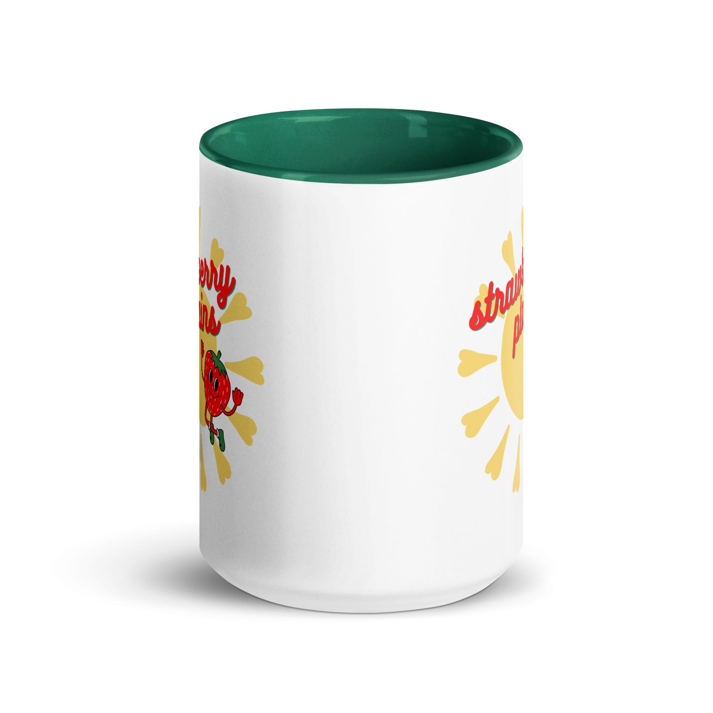Strawberry Plains Sunshine Mug with Color Inside