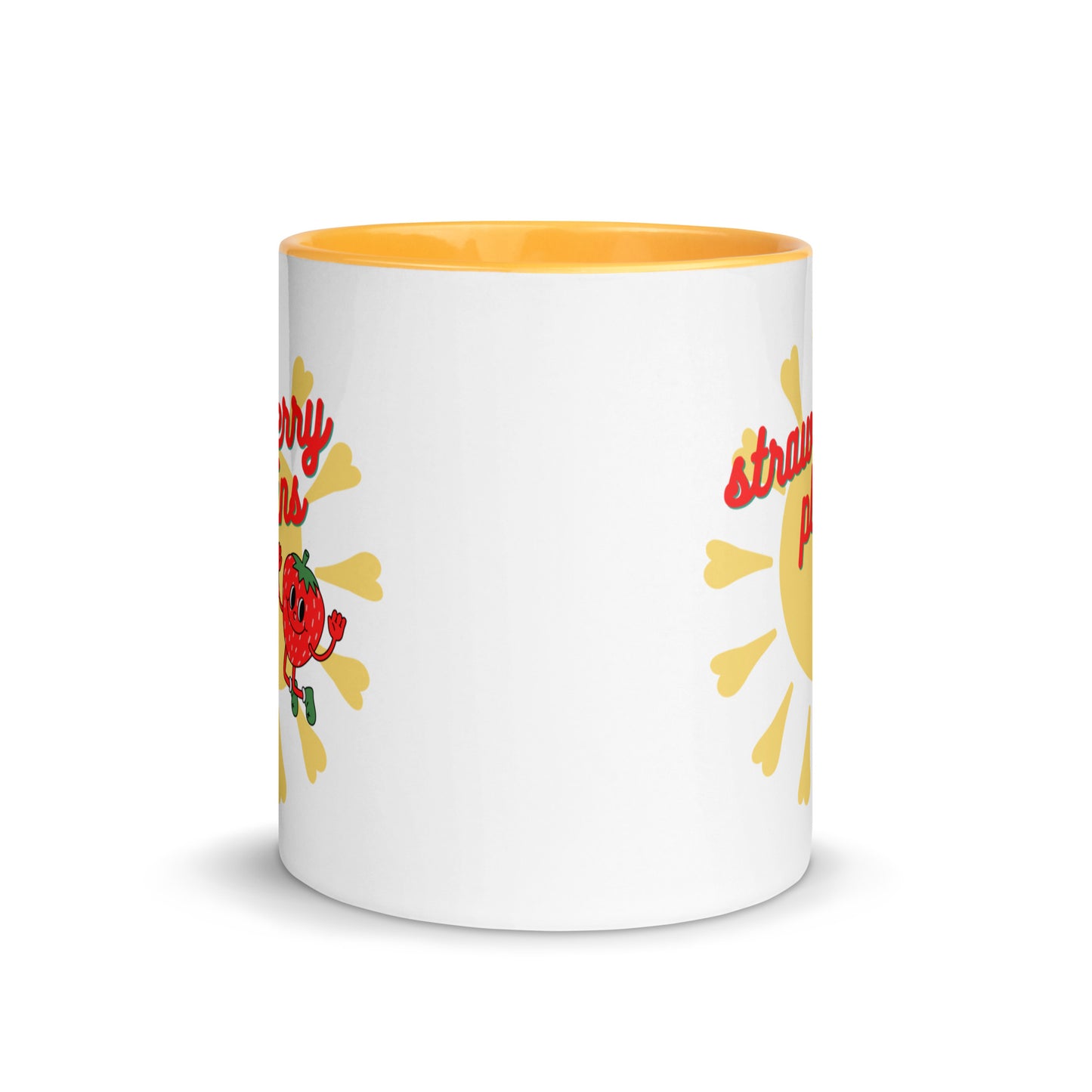Strawberry Plains Sunshine Mug with Color Inside