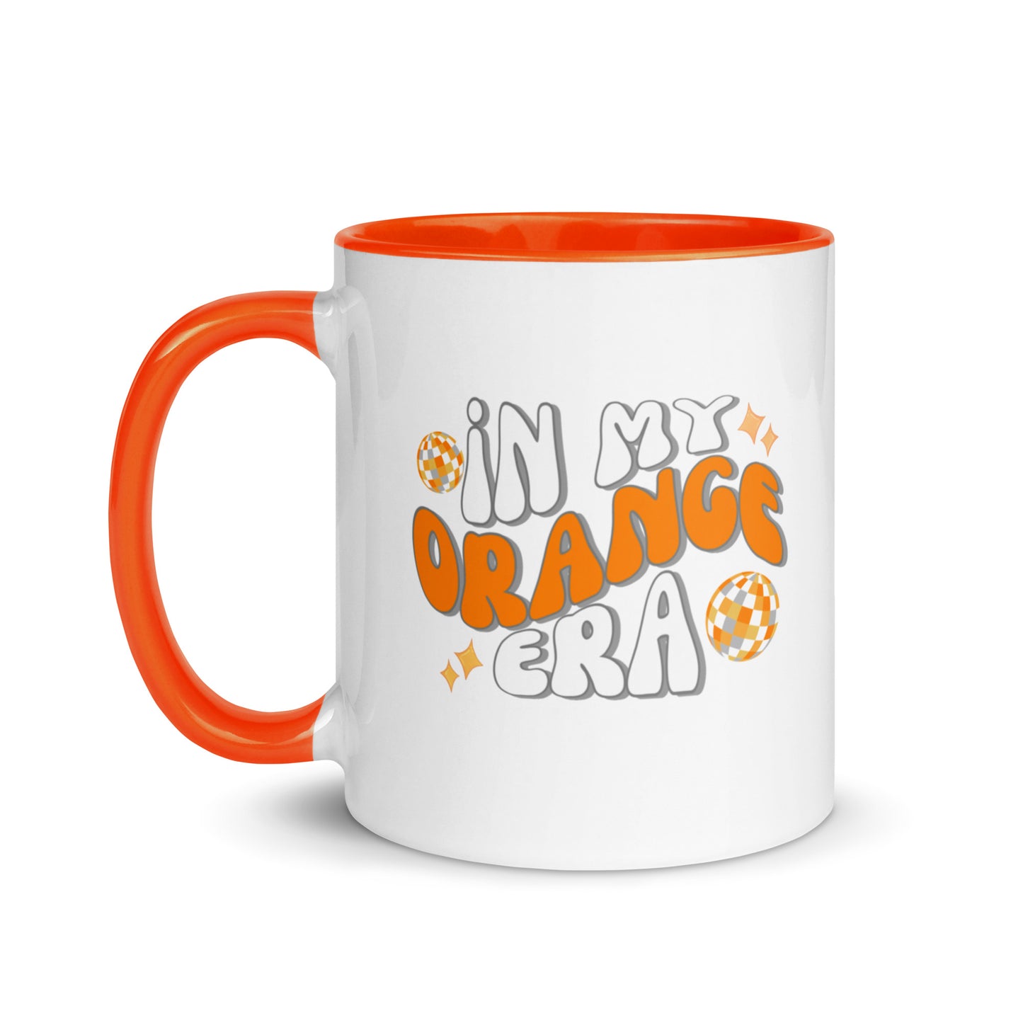 In my ORANGE ERA Mug with Color Inside