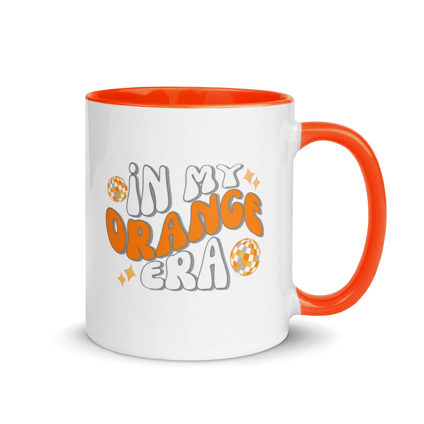 In my ORANGE ERA Mug with Color Inside