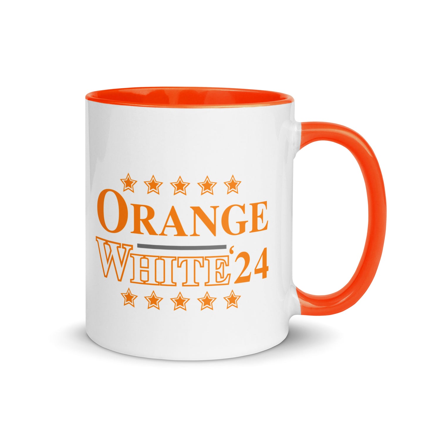 ORANGE/WHITE '24 Mug with Color Inside