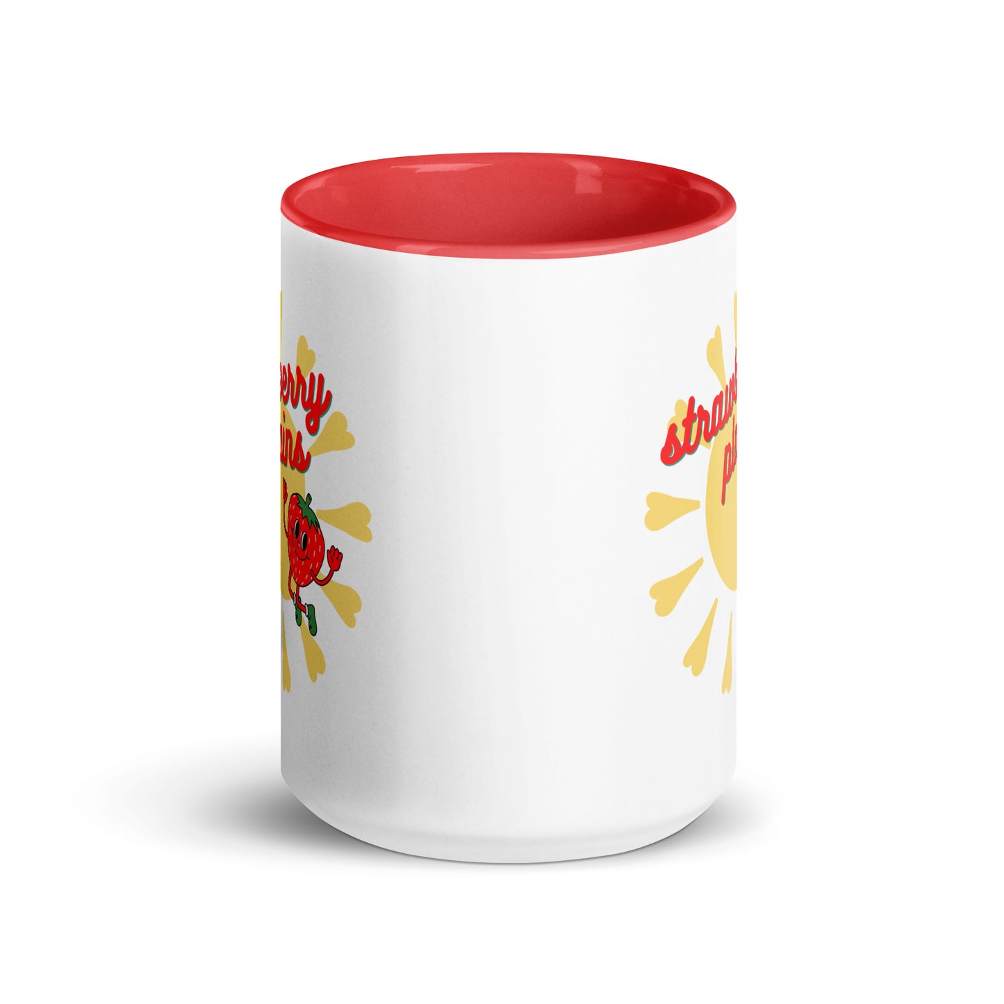 Strawberry Plains Sunshine Mug with Color Inside