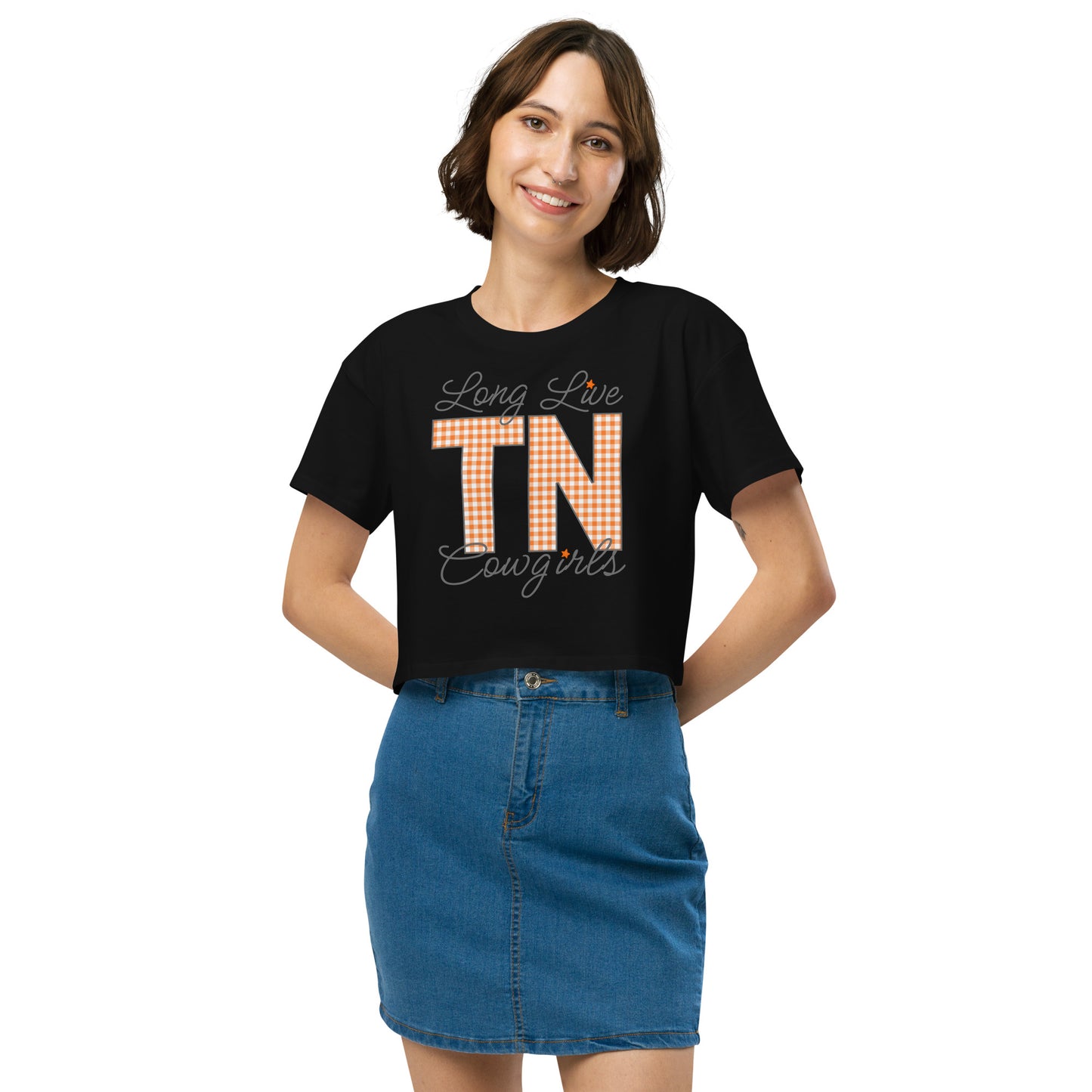Long Live TENNESSEE Cowgirls Women’s crop top