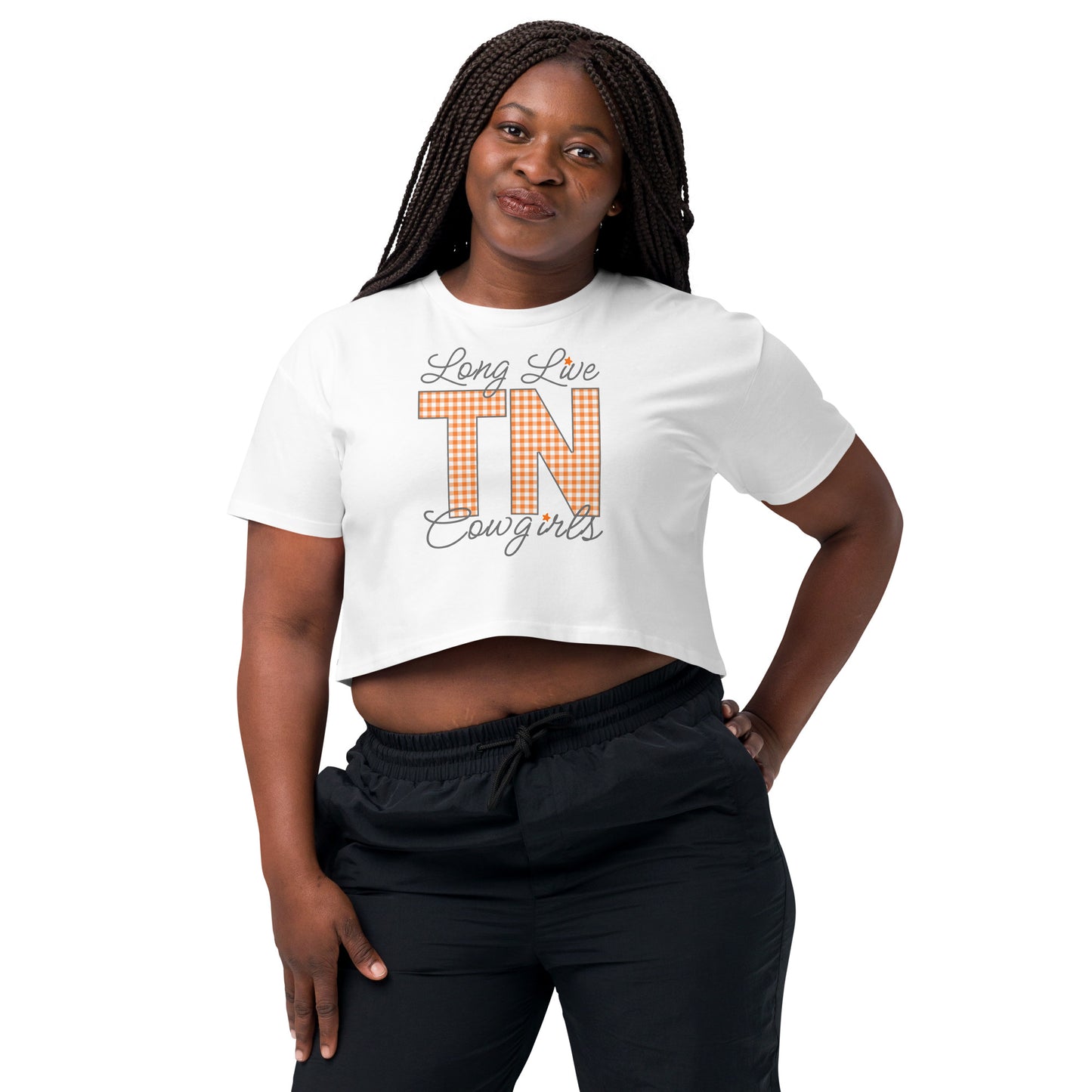 Long Live TENNESSEE Cowgirls Women’s crop top