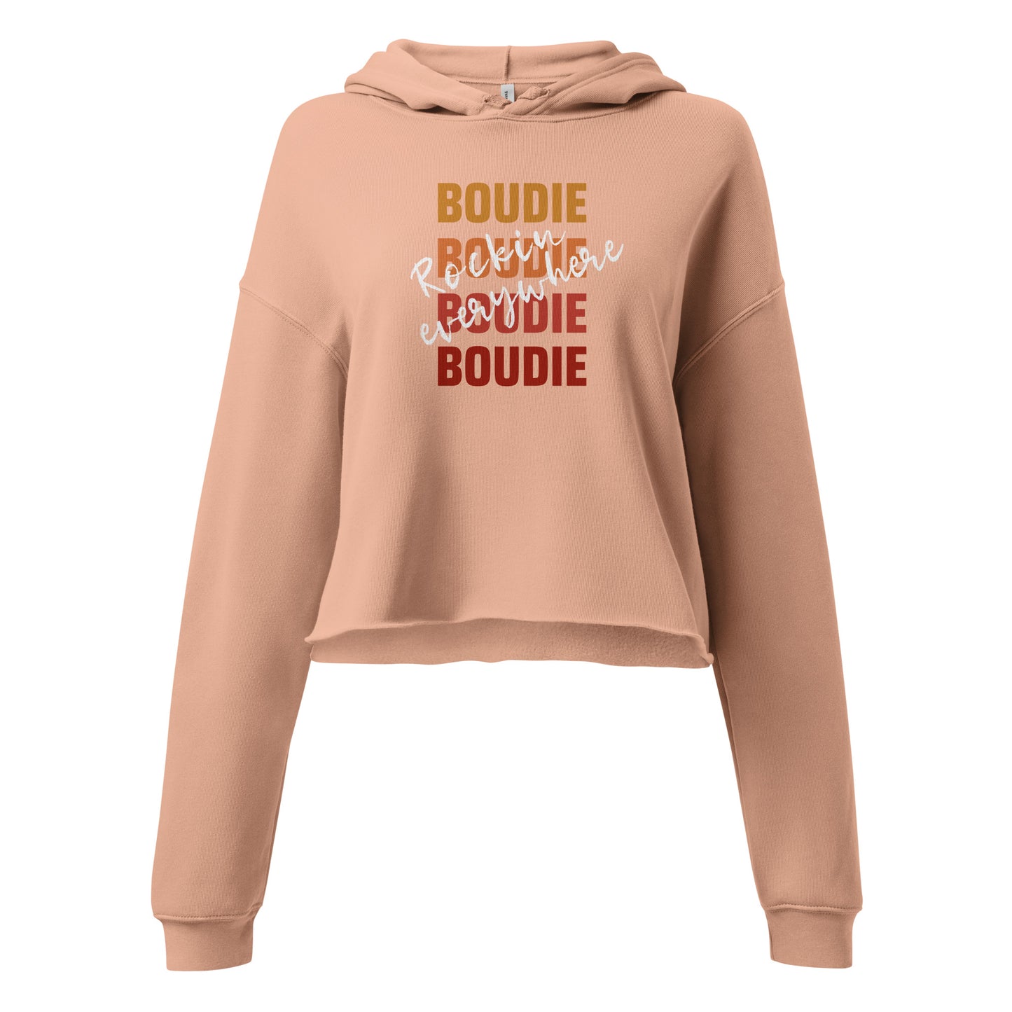Boudie Rockin' Everywhere Crop Hoodie