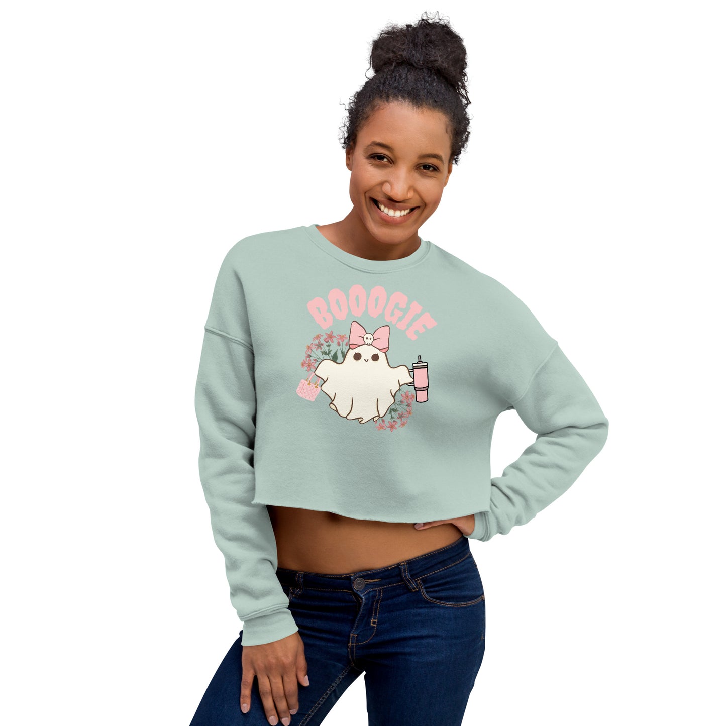 BOOOGIE Crop Sweatshirt