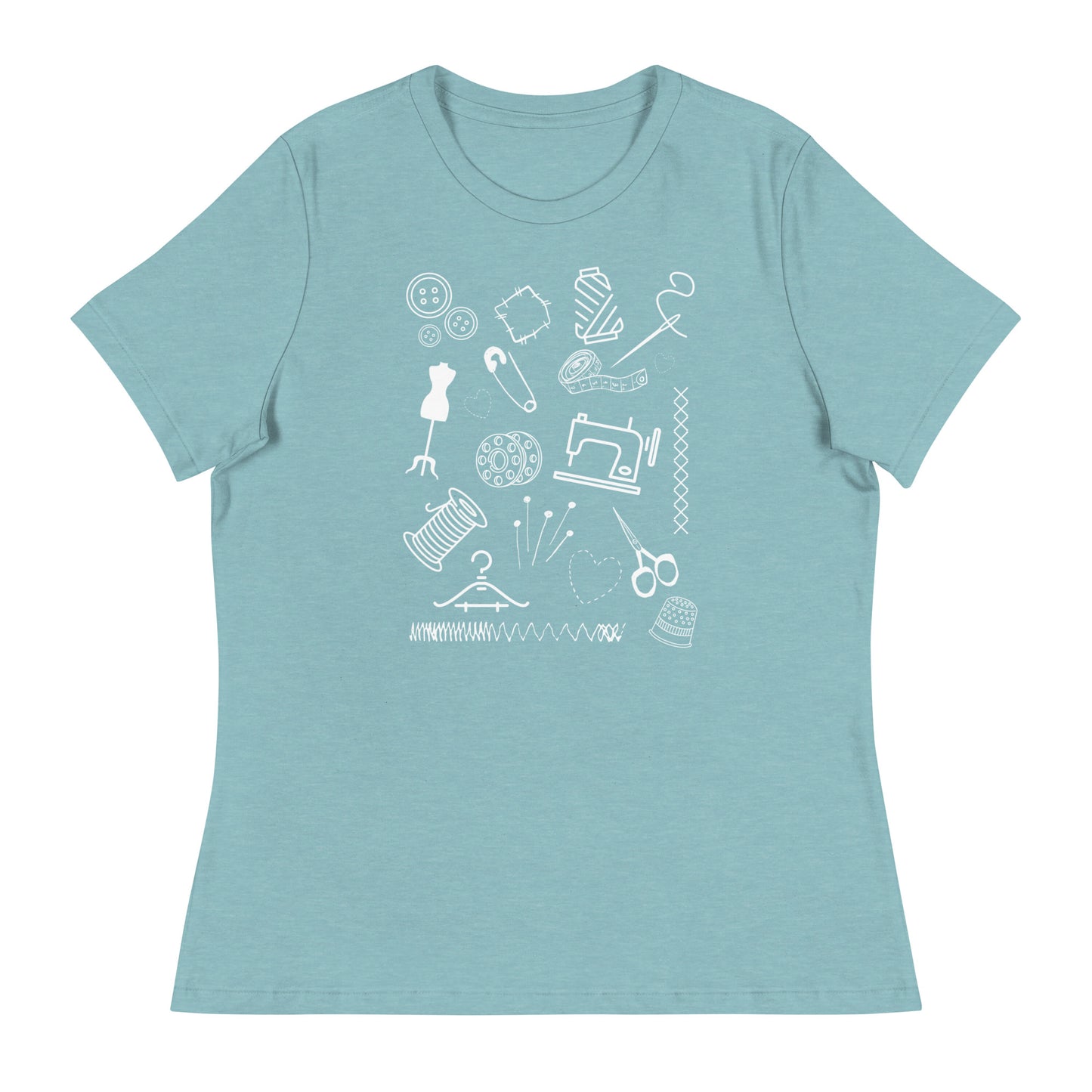 Sewing Doodles Women's Relaxed T-Shirt