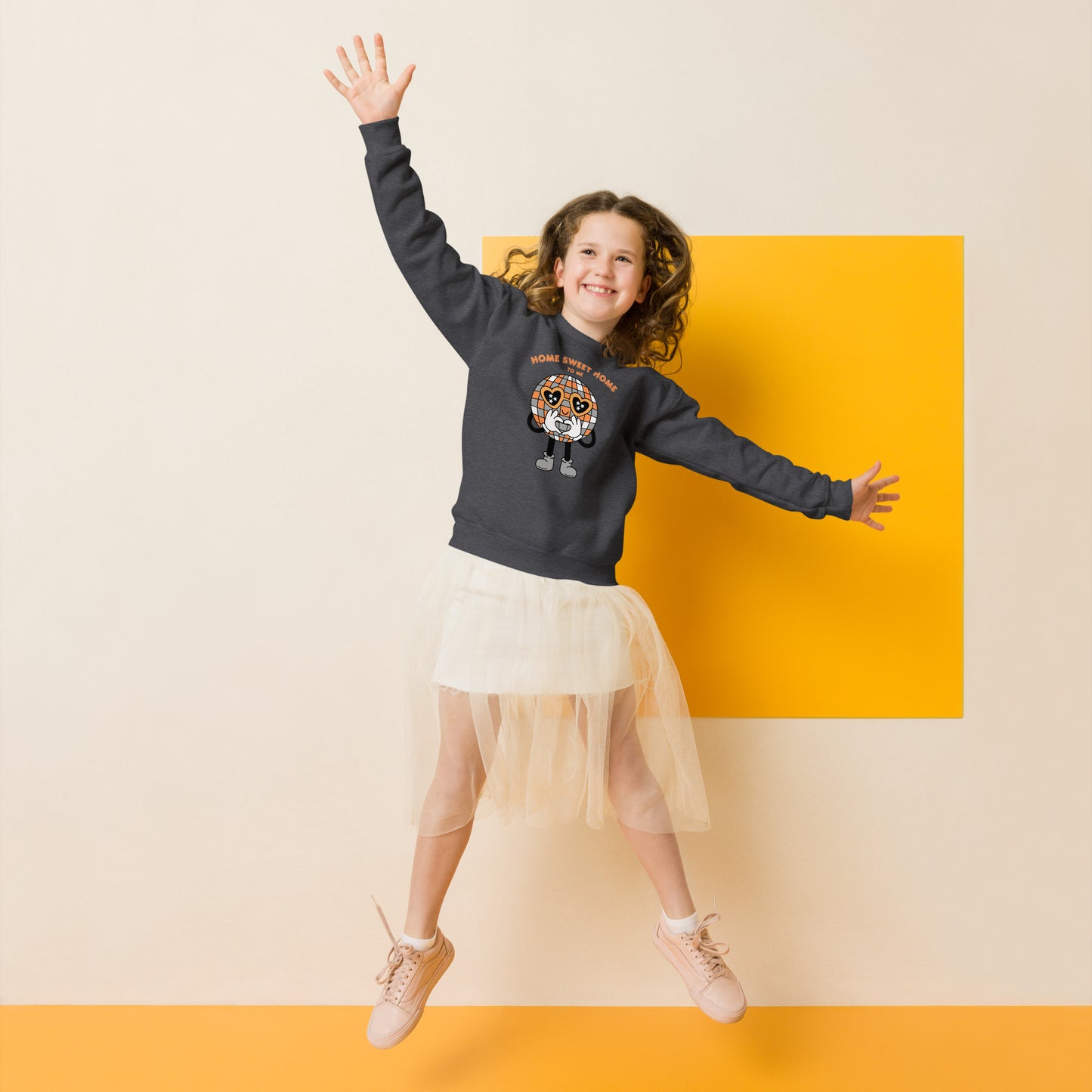 Home Sweet Home To Me Youth crewneck sweatshirt