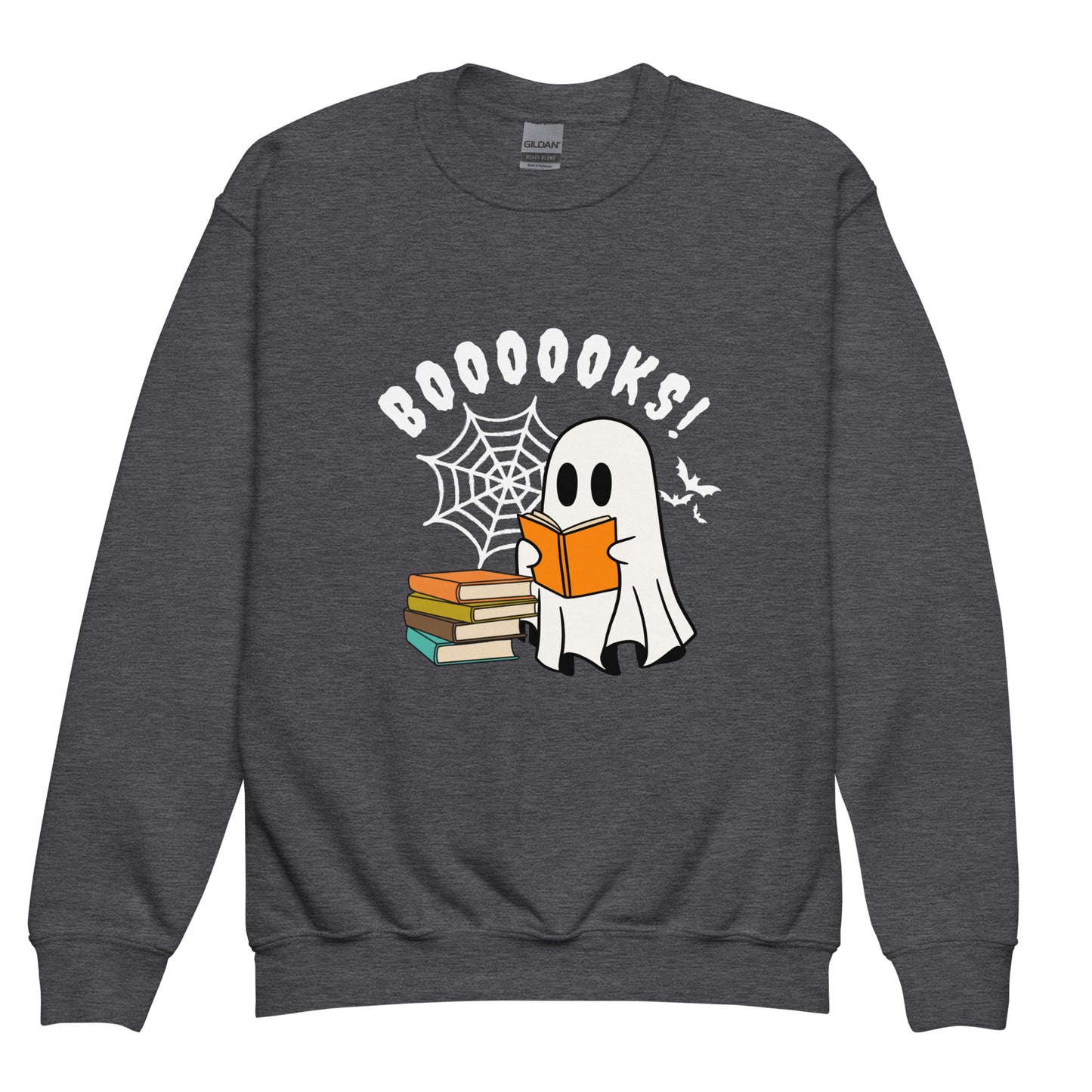 BOOOKS! Youth crewneck sweatshirt