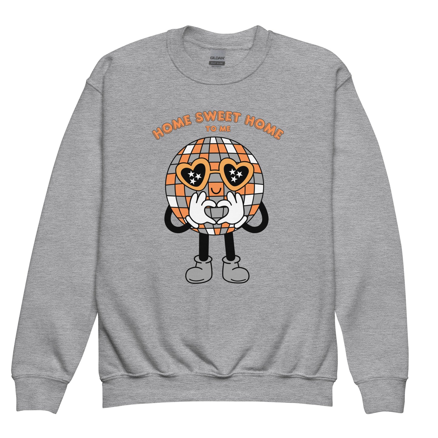 Home Sweet Home To Me Youth crewneck sweatshirt