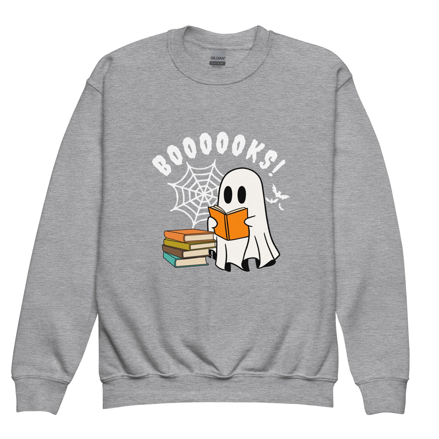 BOOOKS! Youth crewneck sweatshirt