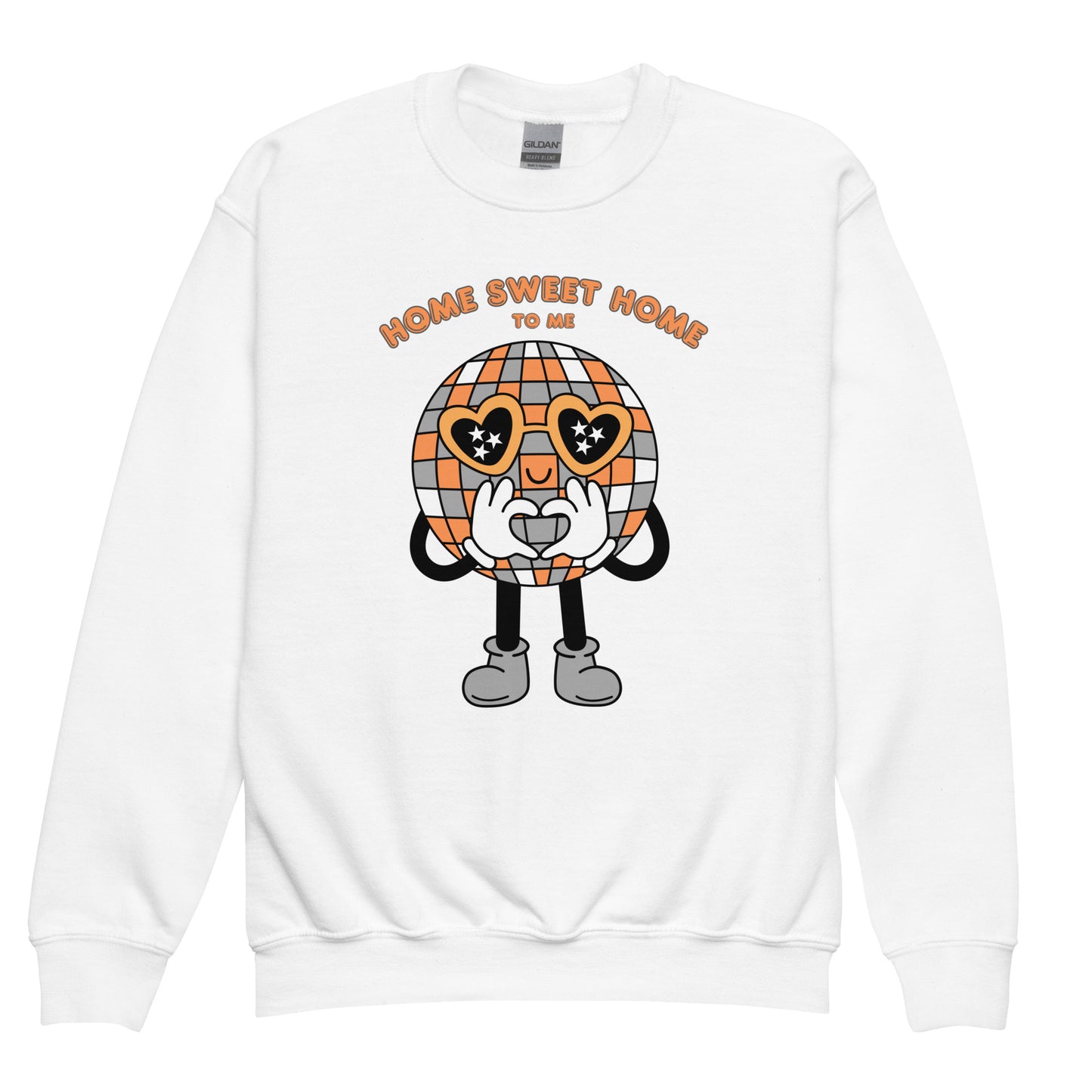 Home Sweet Home To Me Youth crewneck sweatshirt