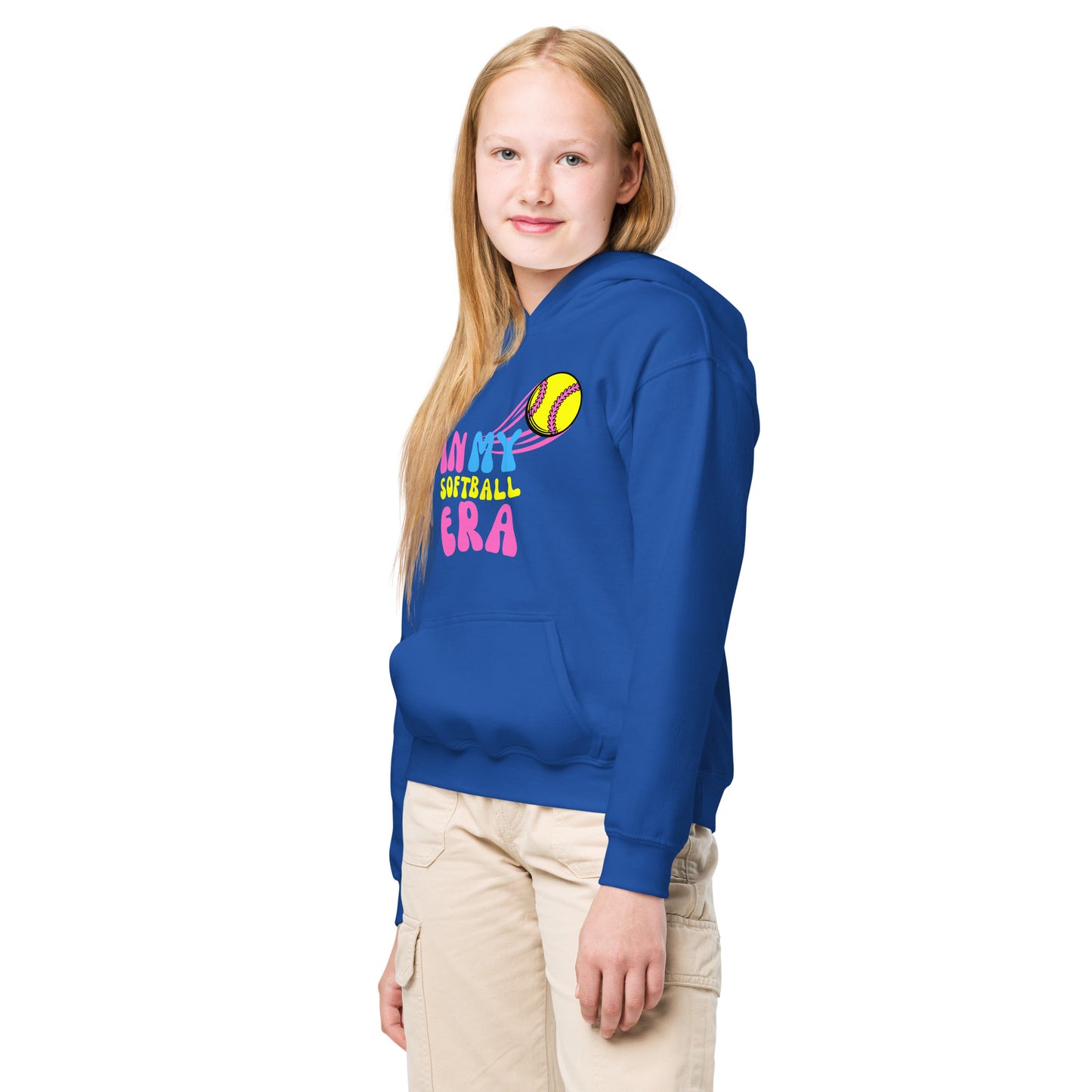 Softball ERA Youth heavy blend hoodie