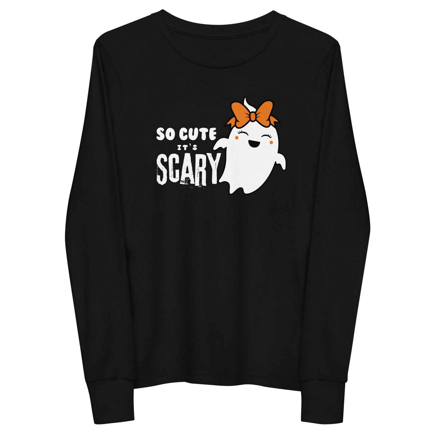 So Cute It's SCARY Youth long sleeve tee