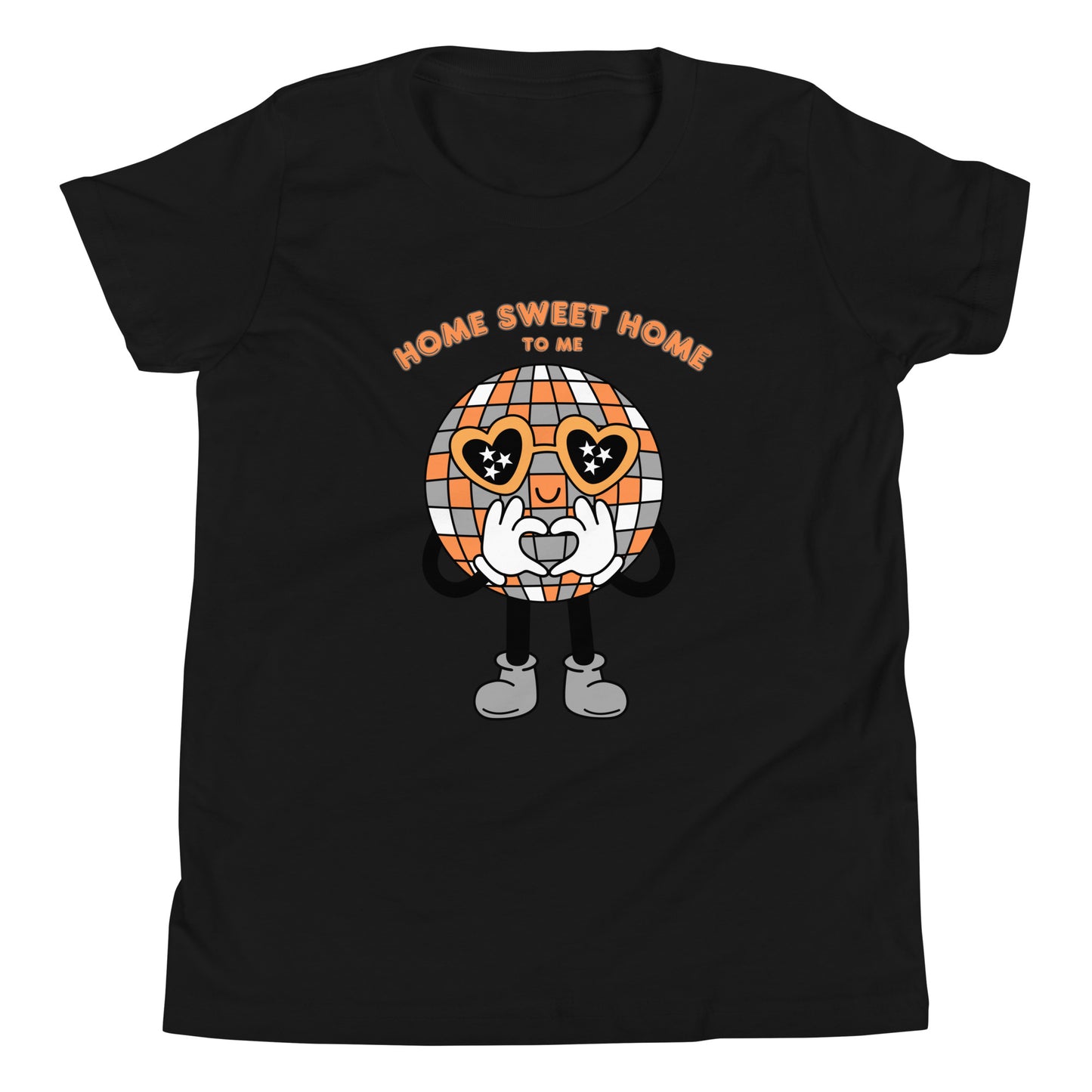 Home Sweet Home Disco Youth Short Sleeve T-Shirt