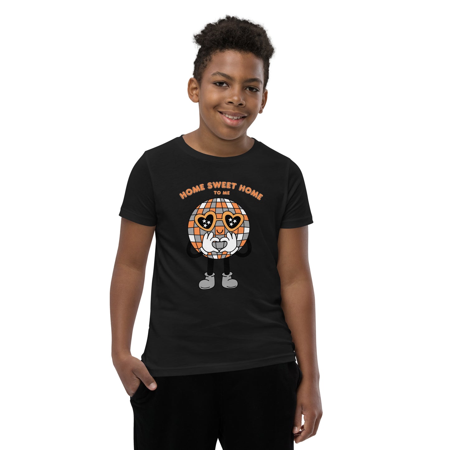 Home Sweet Home Disco Youth Short Sleeve T-Shirt