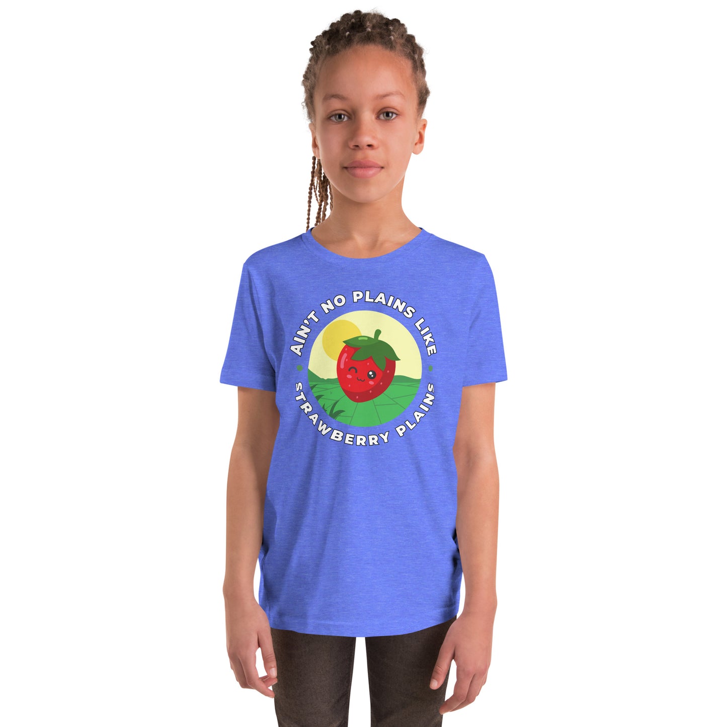 Ain't No Plains Like Strawberry Plains Youth Short Sleeve T-Shirt