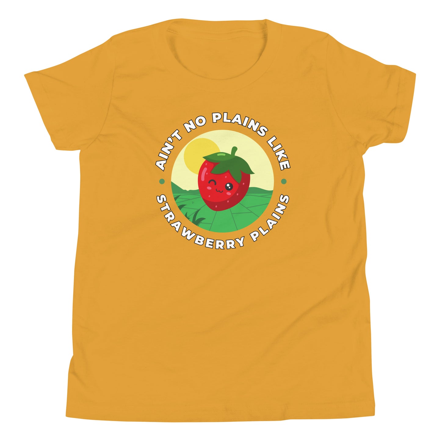 Ain't No Plains Like Strawberry Plains Youth Short Sleeve T-Shirt