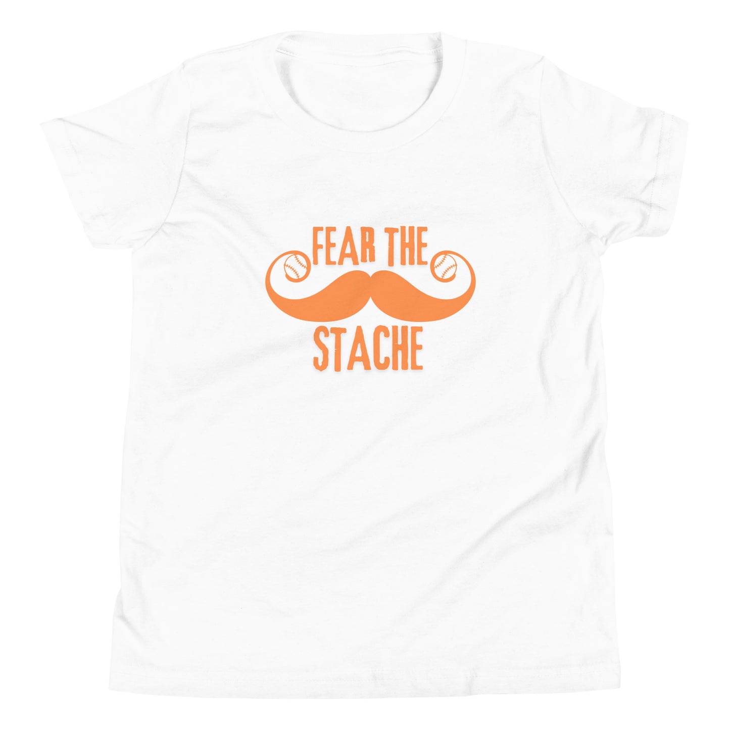 Fear the Stache Youth Short Sleeve T-Shirt