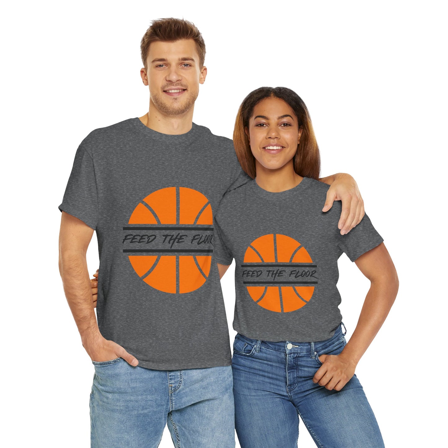 Feed the Floor TN Basketball Unisex Heavy Cotton Tee