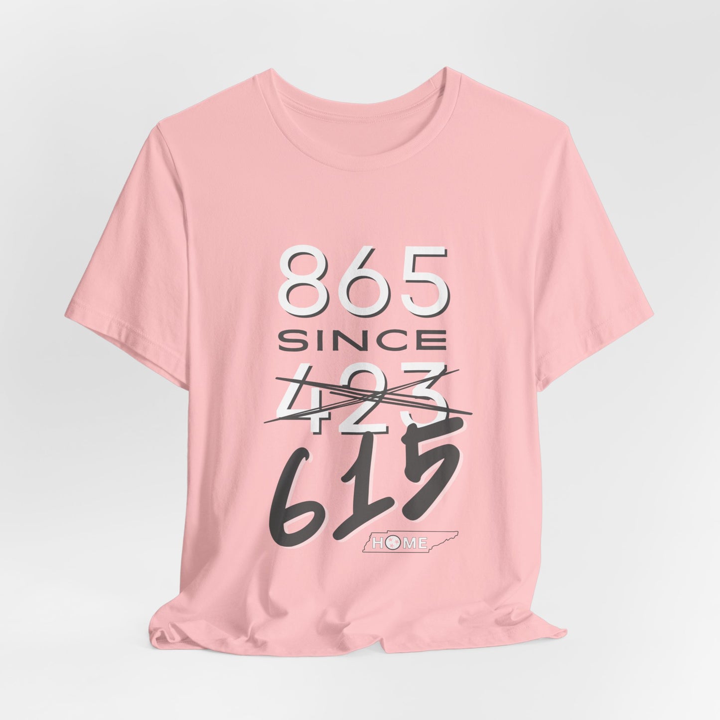 Knoxville Local Tee — "865 since 615" Short Sleeve T-Shirt