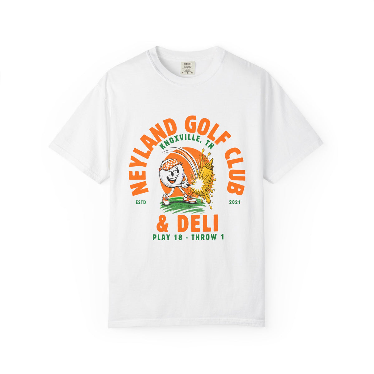 Neyland Golf Club & Deli T-Shirt — Knoxville TN Lane Hater Tee