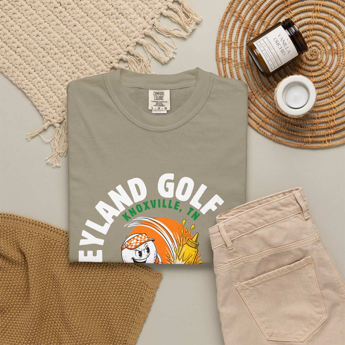 Neyland Golf Club & Deli Vintage Tee — Knoxville TN Lane Hater Tshirt