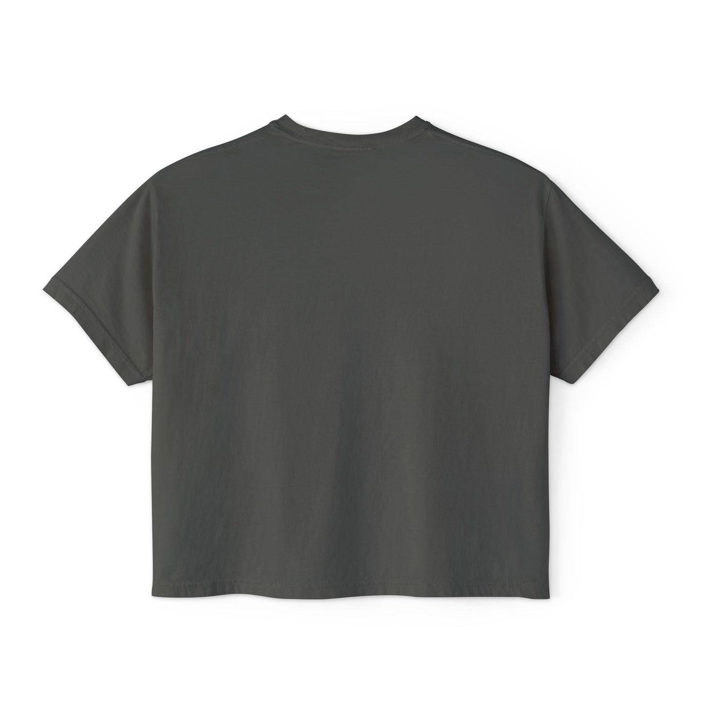 Women's Boxy Tee — "Tricks or Treats!" Halloween Dogs Graphic Tee