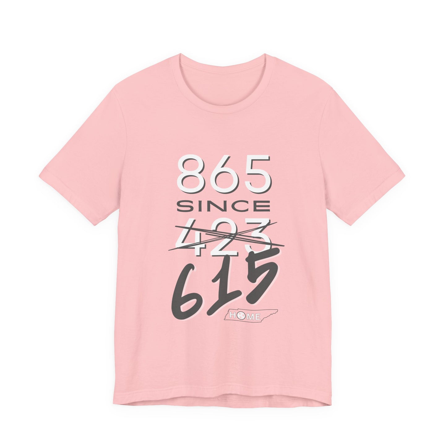 Knoxville Local Tee — "865 since 615" Short Sleeve T-Shirt