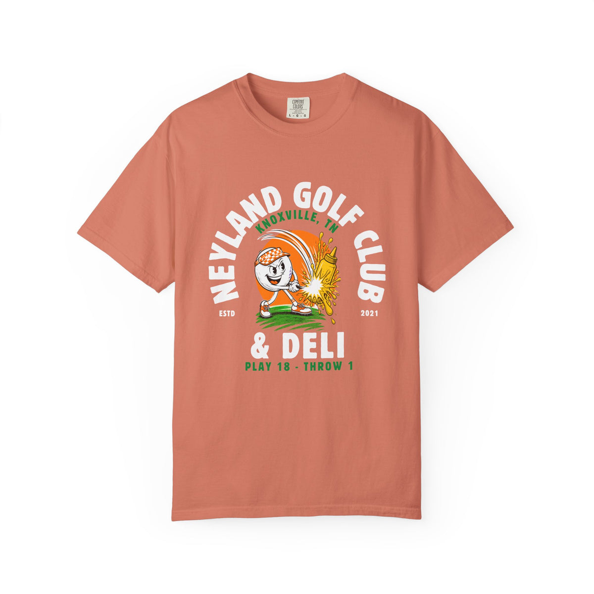 Neyland Golf Club & Deli Vintage Tee — Knoxville TN Lane Hater Tshirt