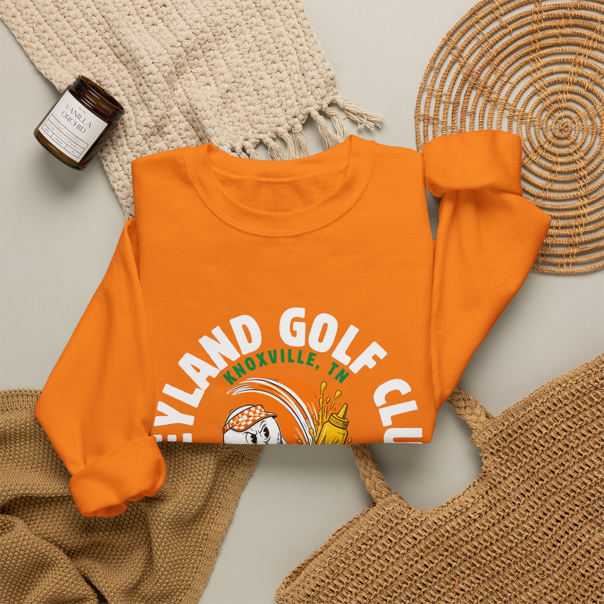 Neyland Golf Club Retro Logo Crewneck Sweatshirt — Golf & Deli Vintage Crew