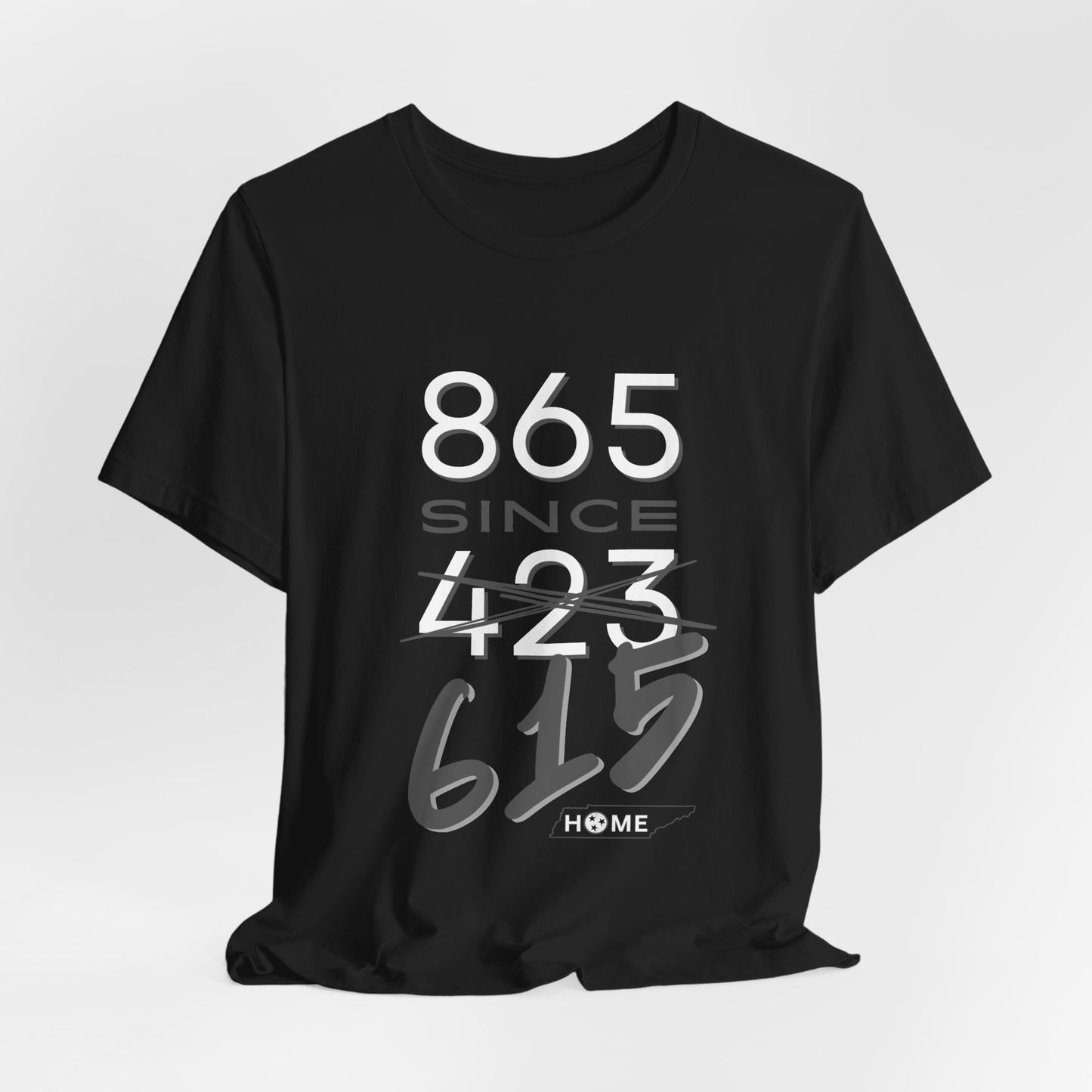 Knoxville Local Tee — "865 since 615" Short Sleeve T-Shirt