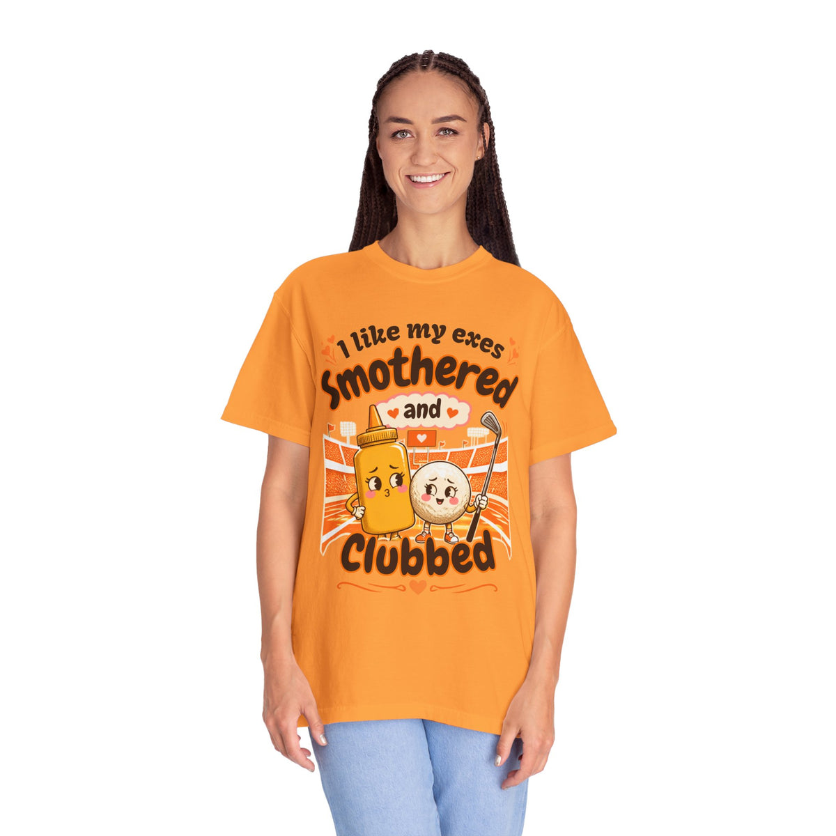 I Like My Exes Smothered and Clubbed T-Shirt