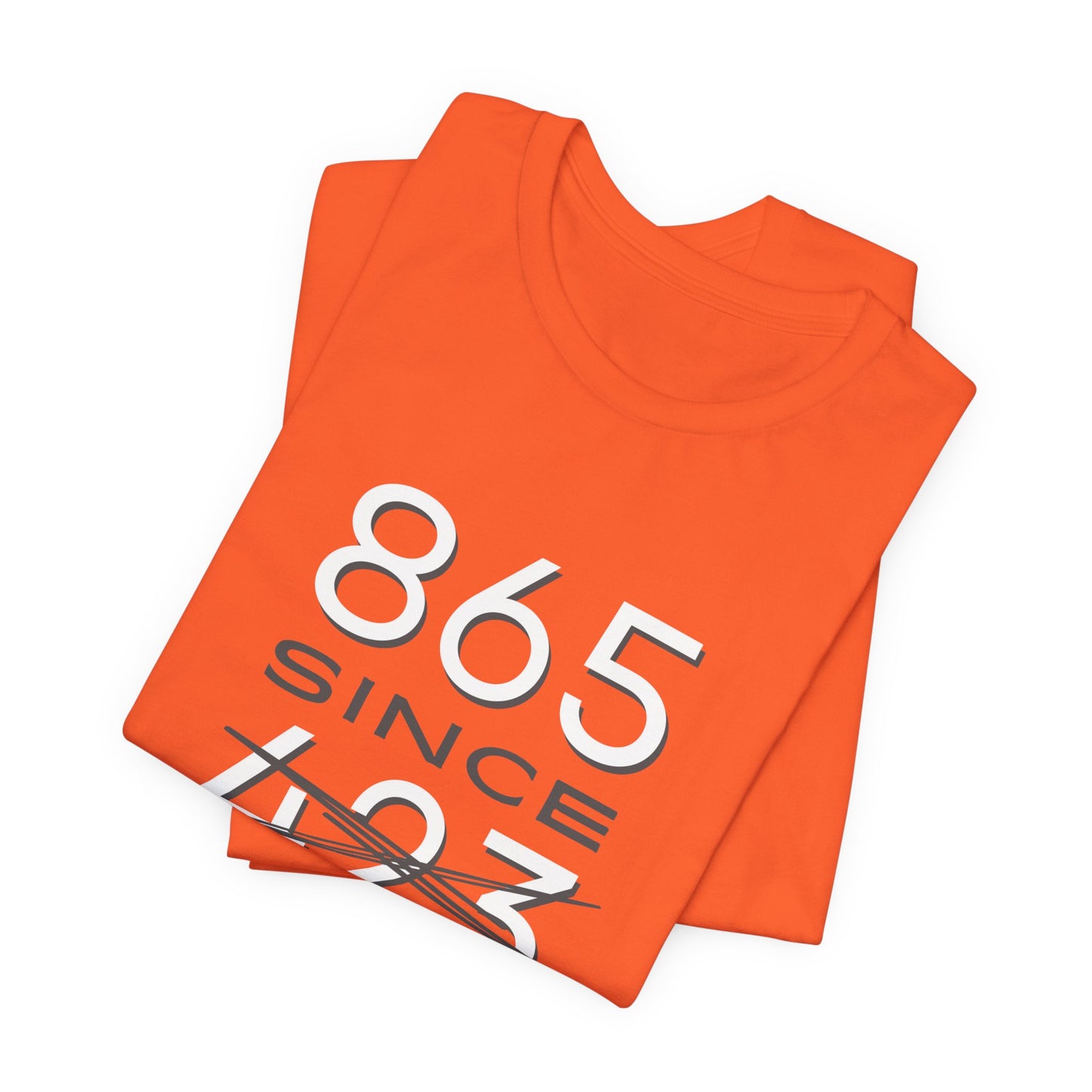 Knoxville Local Tee — "865 since 615" Short Sleeve T-Shirt