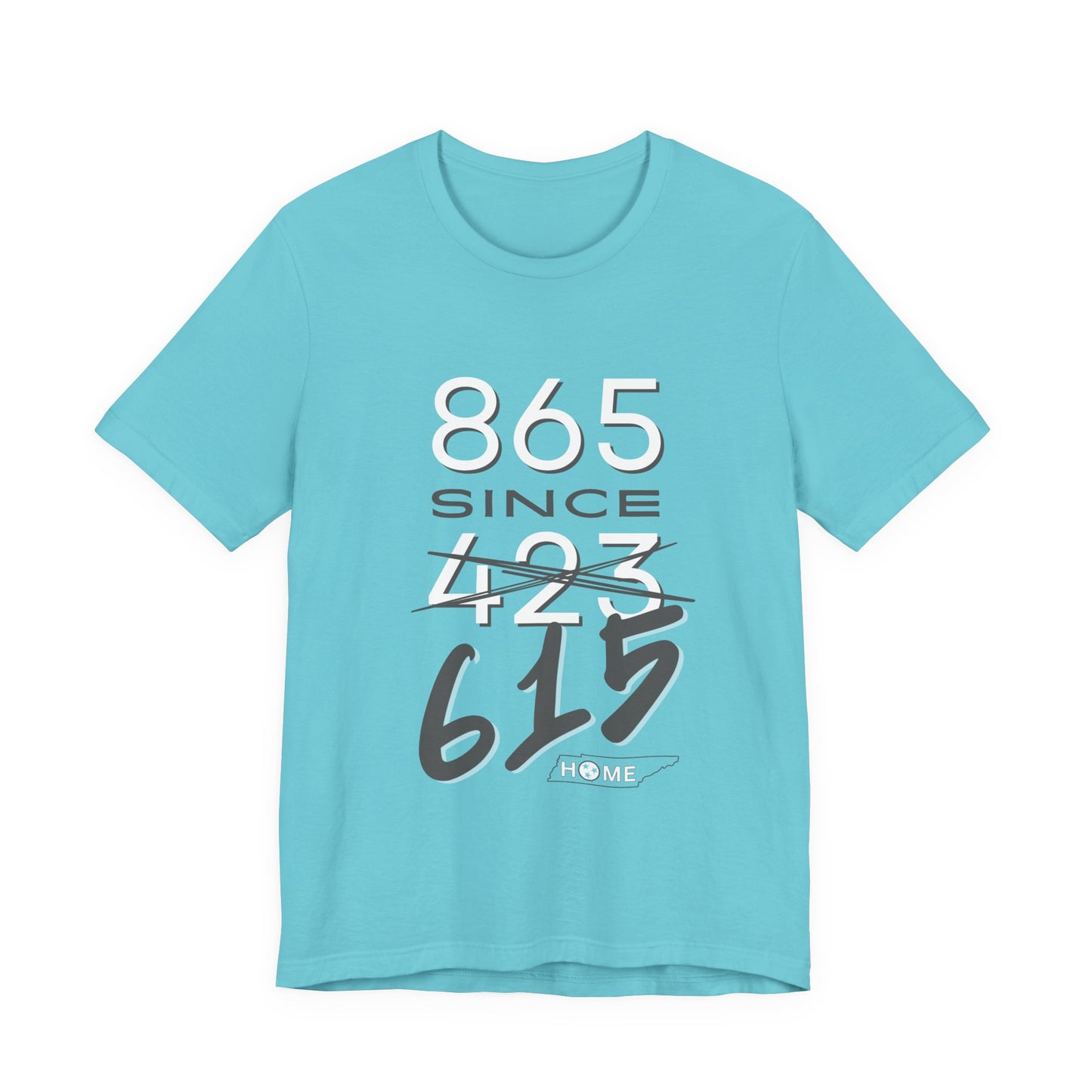 Knoxville Local Tee — "865 since 615" Short Sleeve T-Shirt
