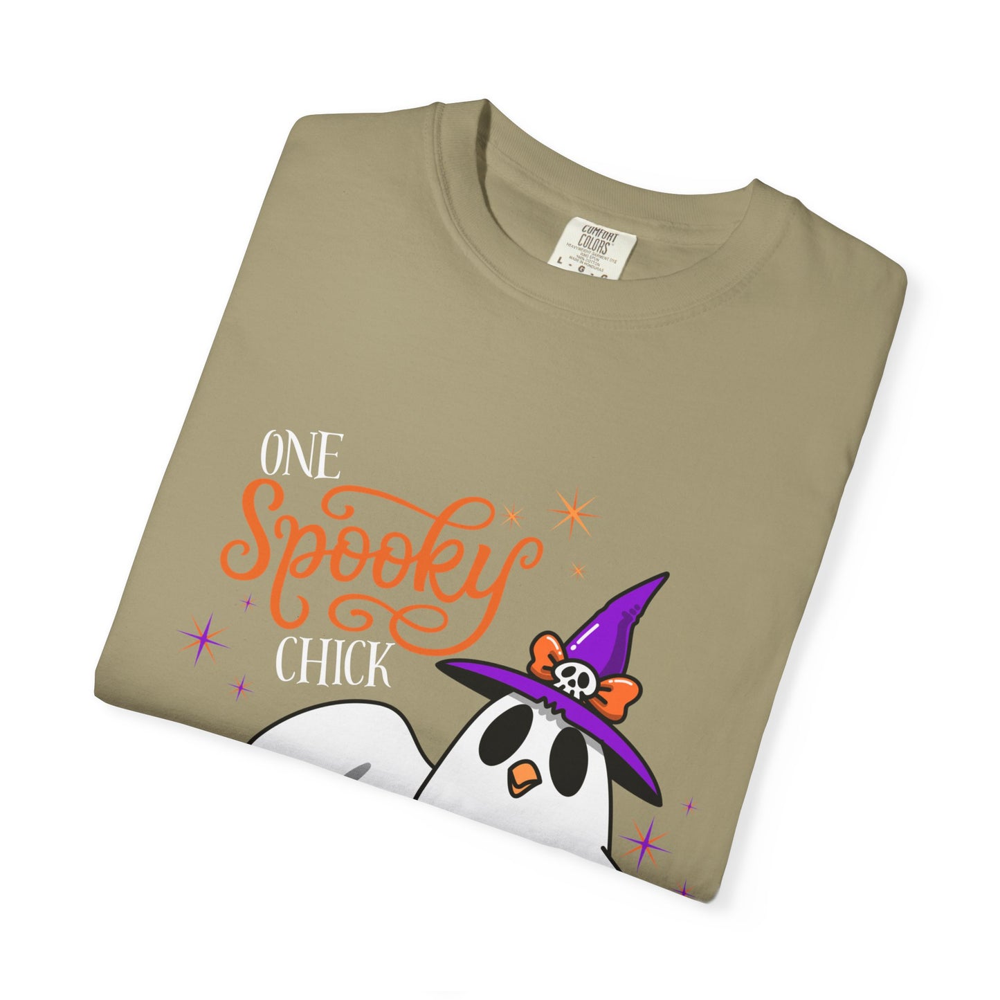 Ghost Chicken T-Shirt — "One Spooky Chick" Halloween Tee