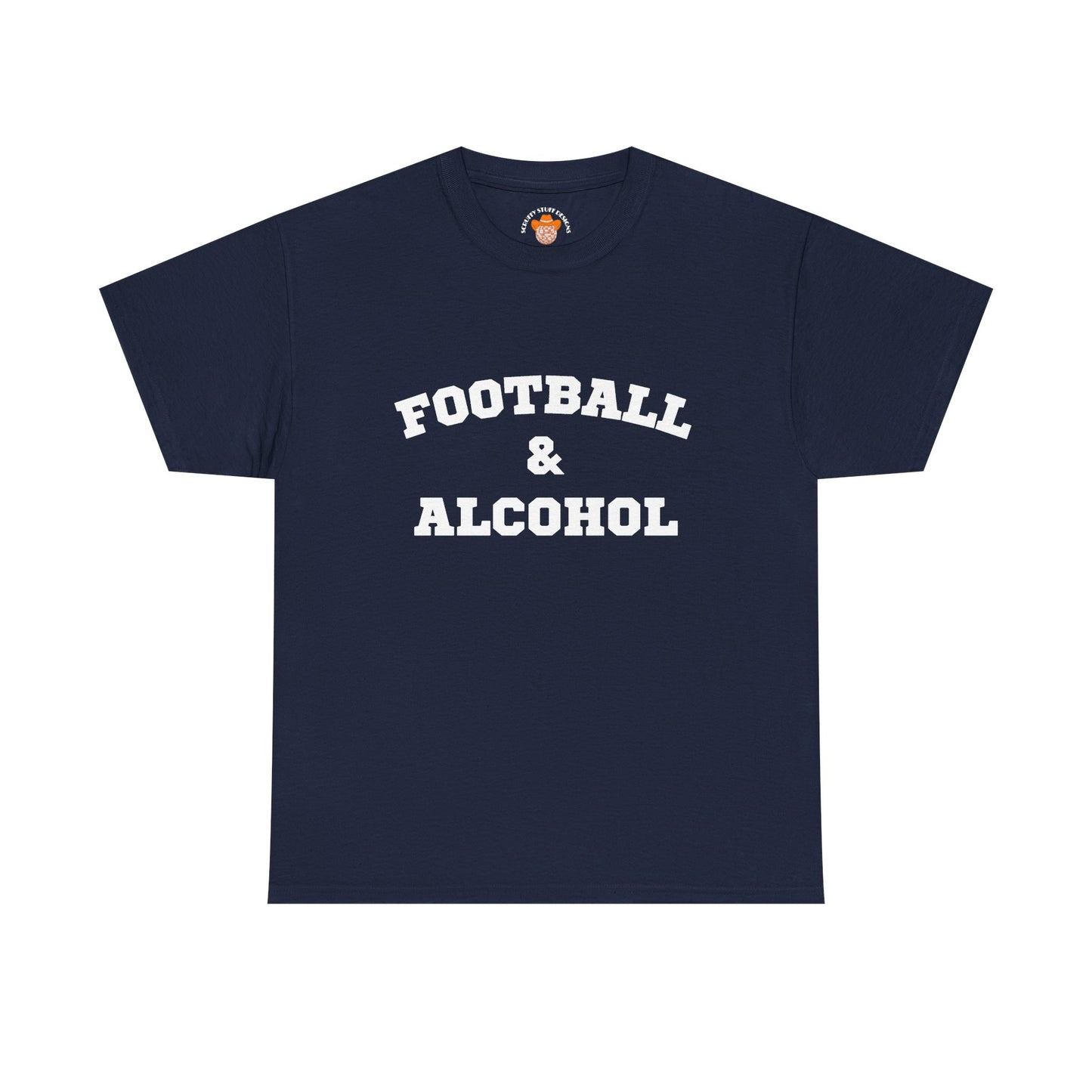 Football & Alcohol Tee