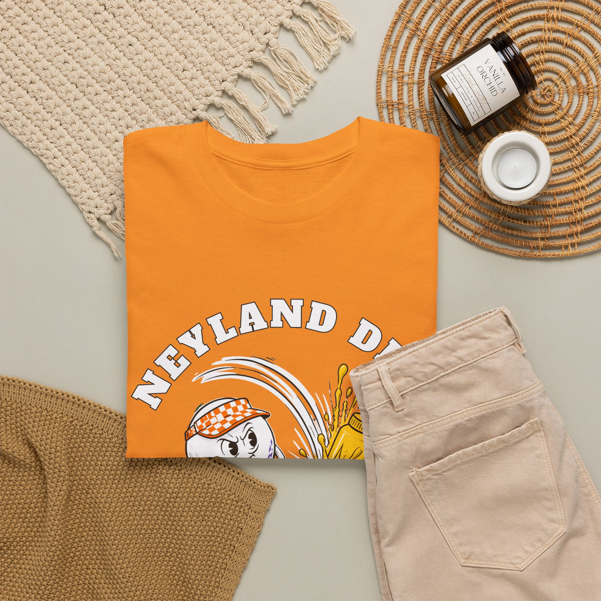 Neyland Deli and Driving Range Tee — Retro Golf Mascot Graphic Shirt